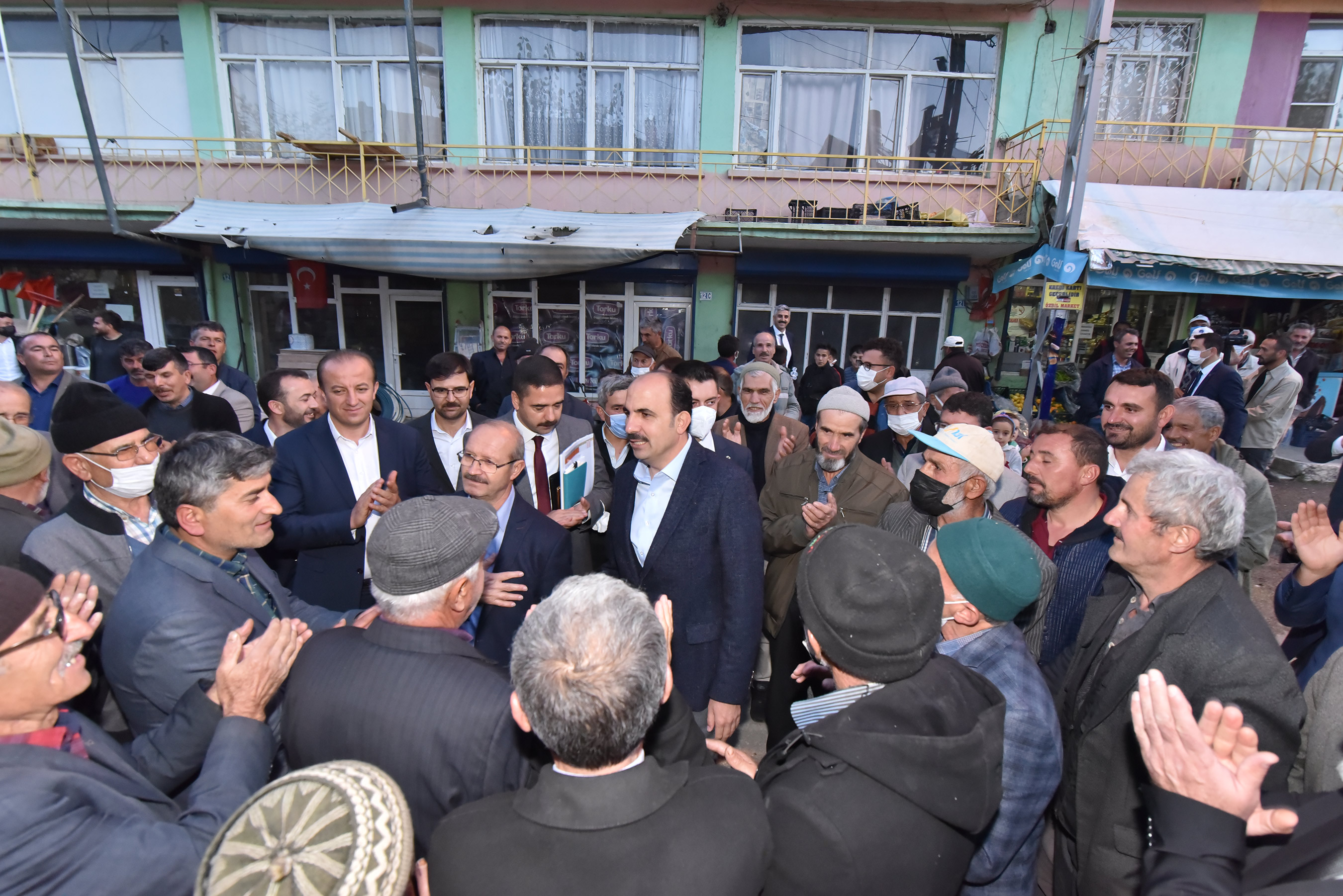 Sorgun, Özboyacı ve Başkan Altay Hadim ve Taşkent'in Mahallelerinde Vatandaşlarla Buluştu