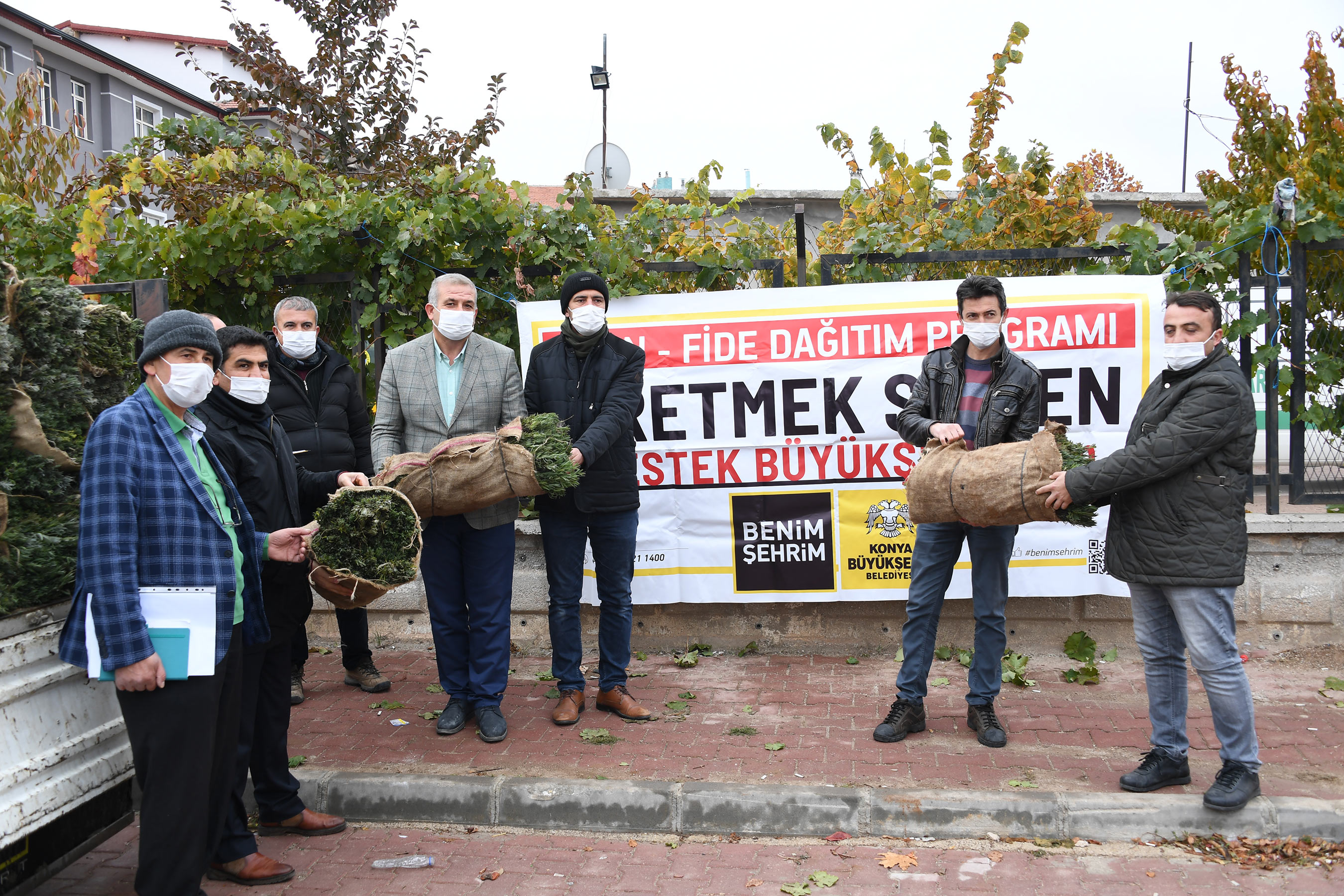Konya Büyükşehir Her Zaman Çiftçinin Yanında 