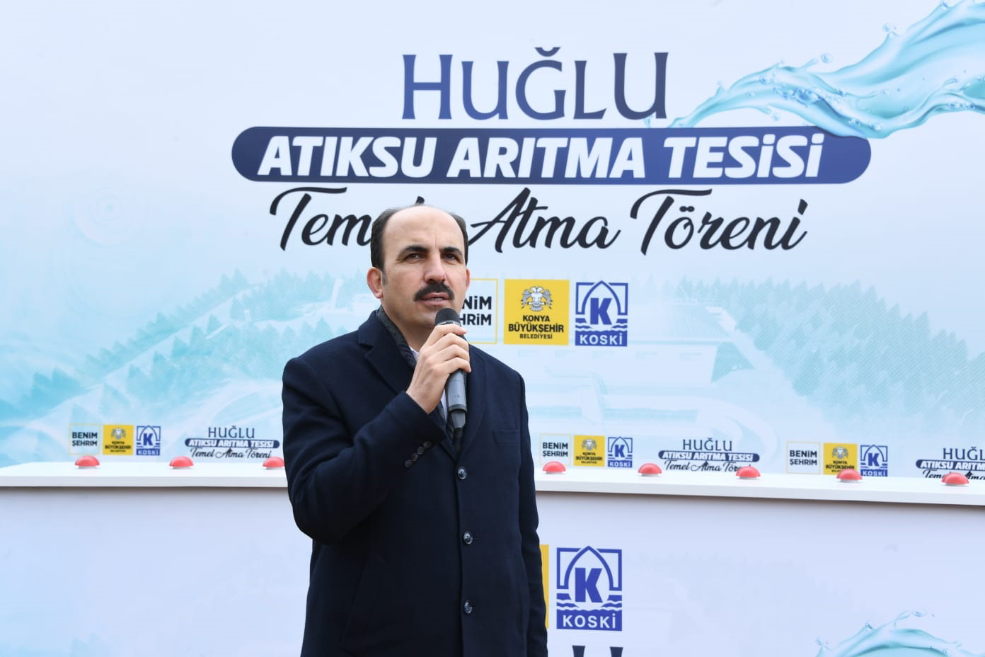 Huğlu ve Üzümlü Atık Su Arıtma Tesislerinin Temeli Atıldı 