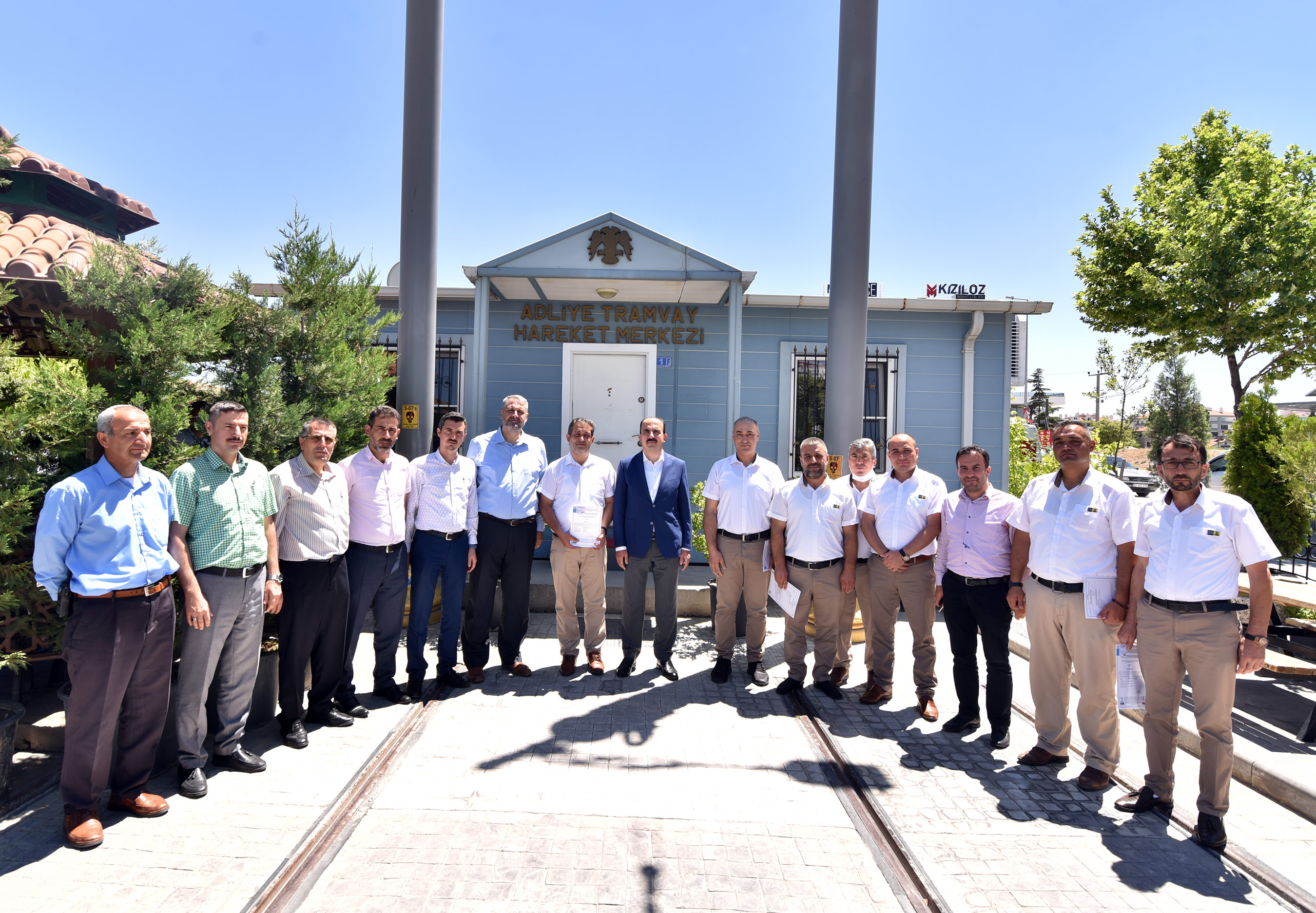 Büyükşehir Toplu Ulaşım Çalışanları Mesleki Yeterlilik Belgesi Aldı