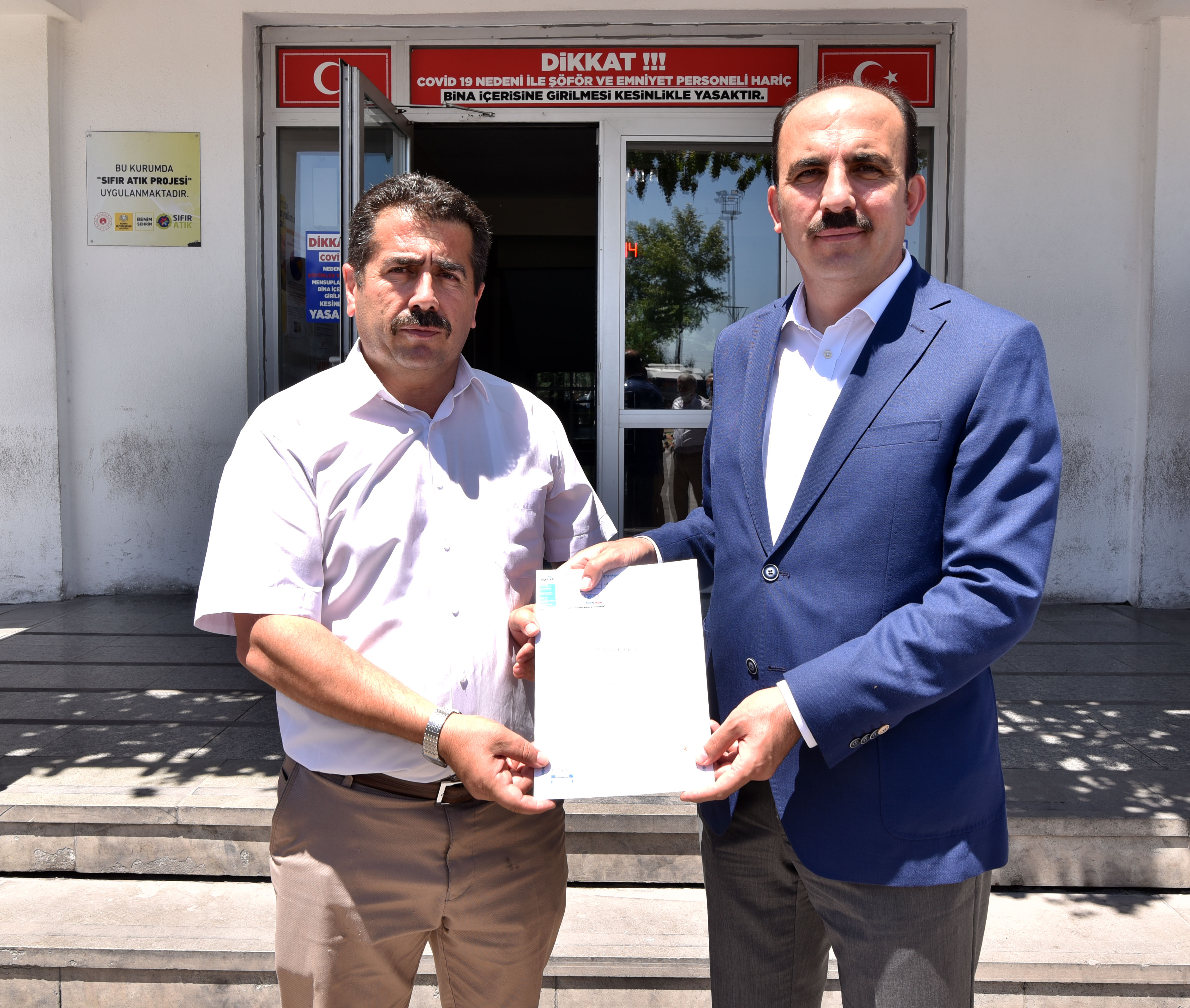 Büyükşehir Toplu Ulaşım Çalışanları Mesleki Yeterlilik Belgesi Aldı
