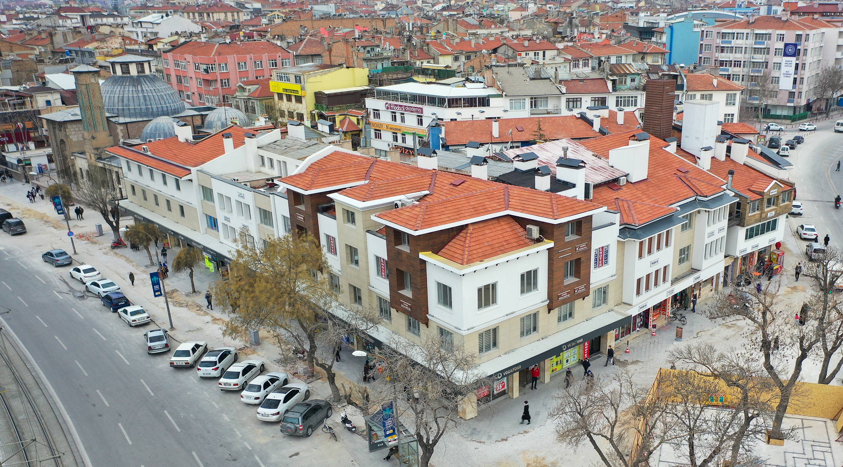 Başkanlar Alaaddin Cephe Sağlıklaştırma Çalışmalarını İnceledi
