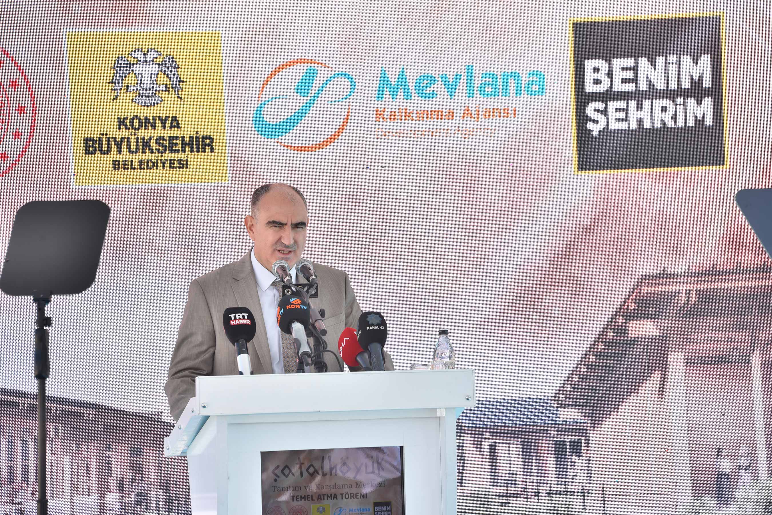 Çatalhöyük Tanıtım ve Karşılama Merkezi'nin Temeli Atıldı