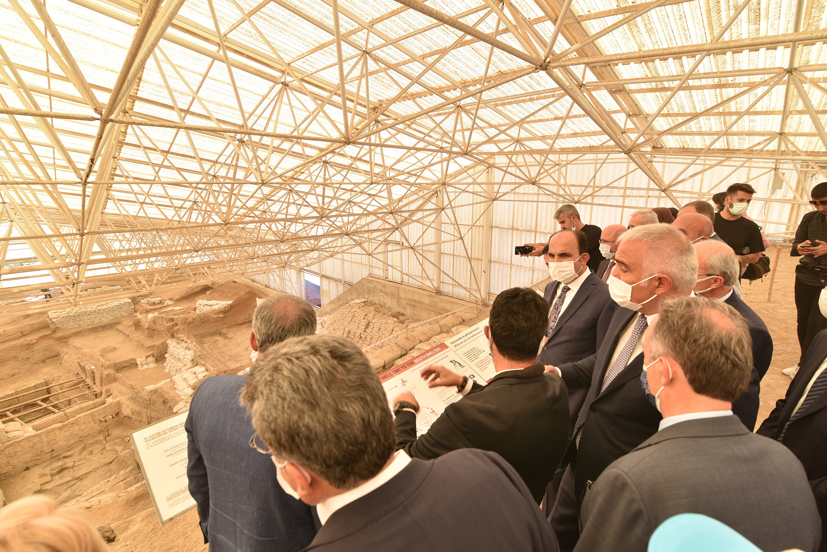 Çatalhöyük Tanıtım ve Karşılama Merkezi'nin Temeli Atıldı