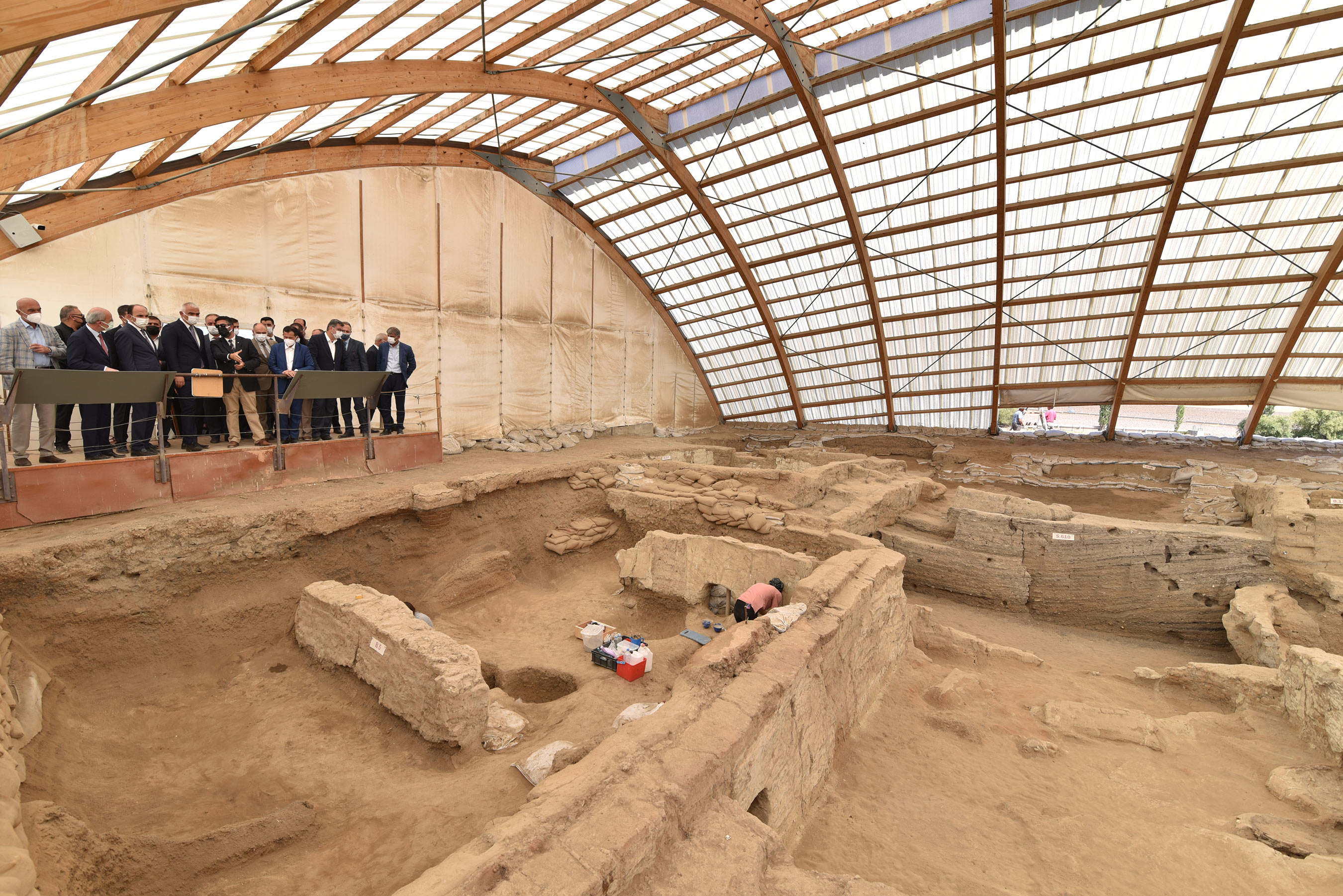 Çatalhöyük Tanıtım ve Karşılama Merkezi'nin Temeli Atıldı
