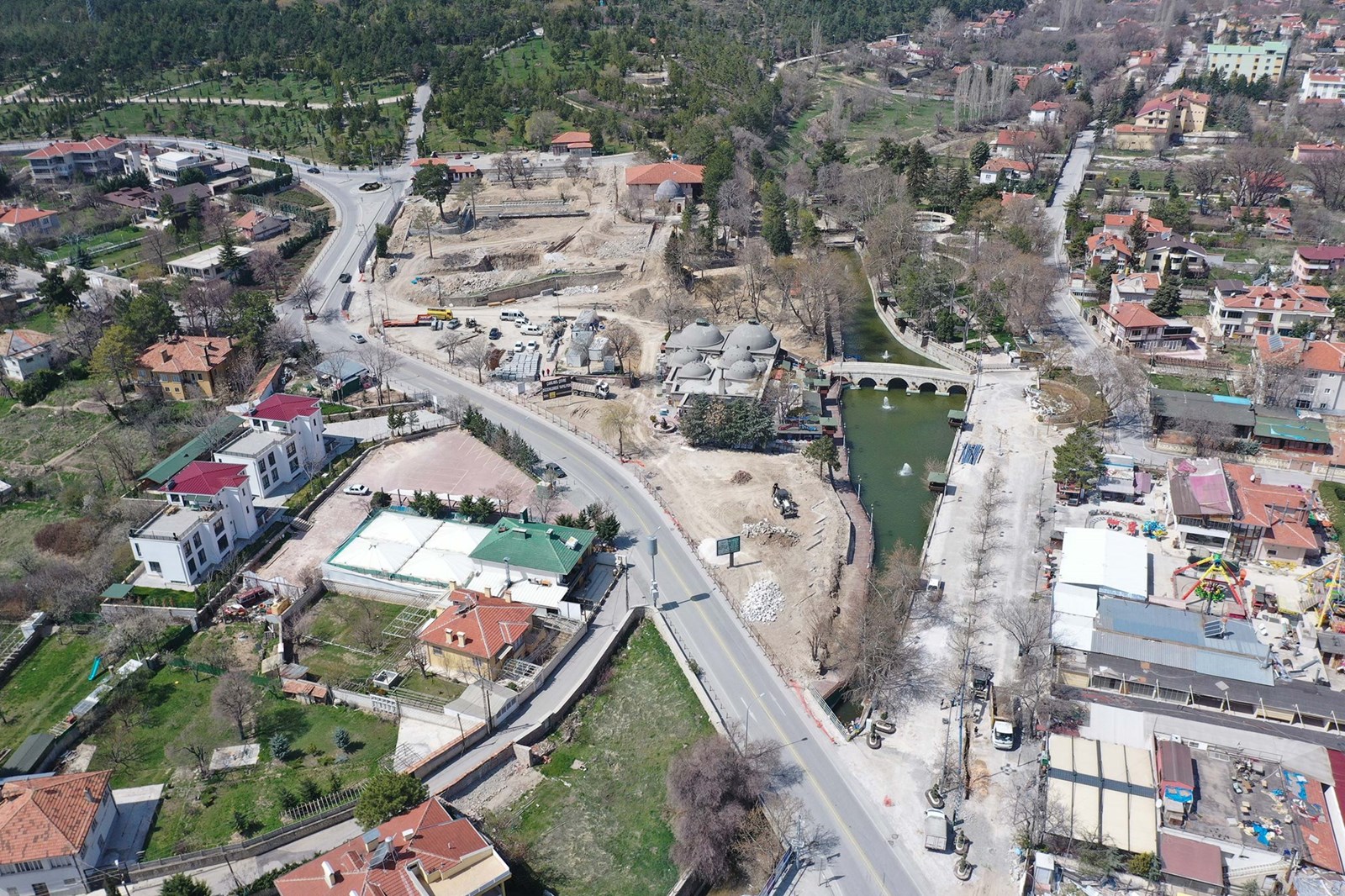 Başkan Altay Meram Çamlıbel Çevre Düzenlemesini İnceledi