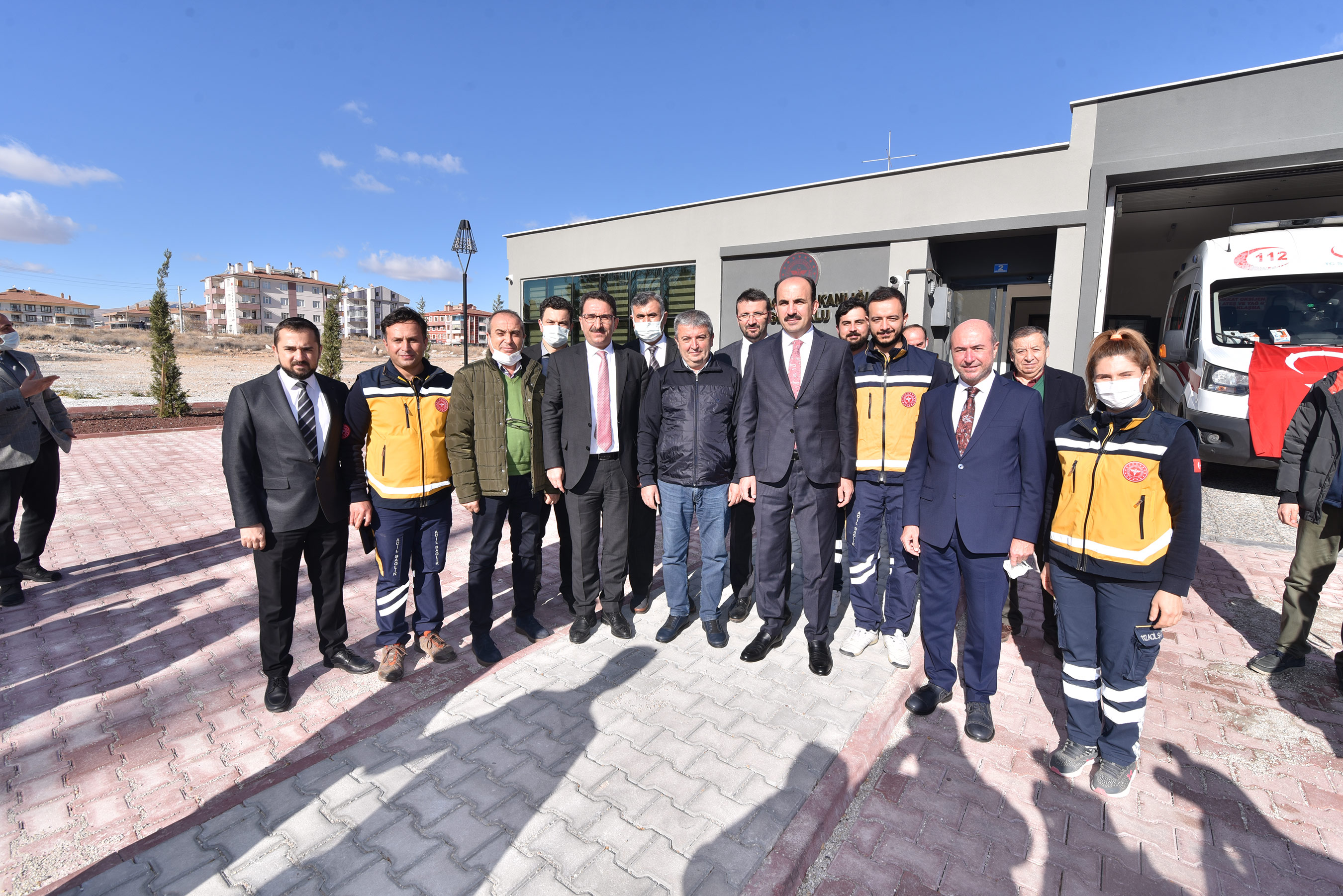 Furkan Kocaman 112 Acil Sağlık Hizmetleri İstasyonu Açıldı