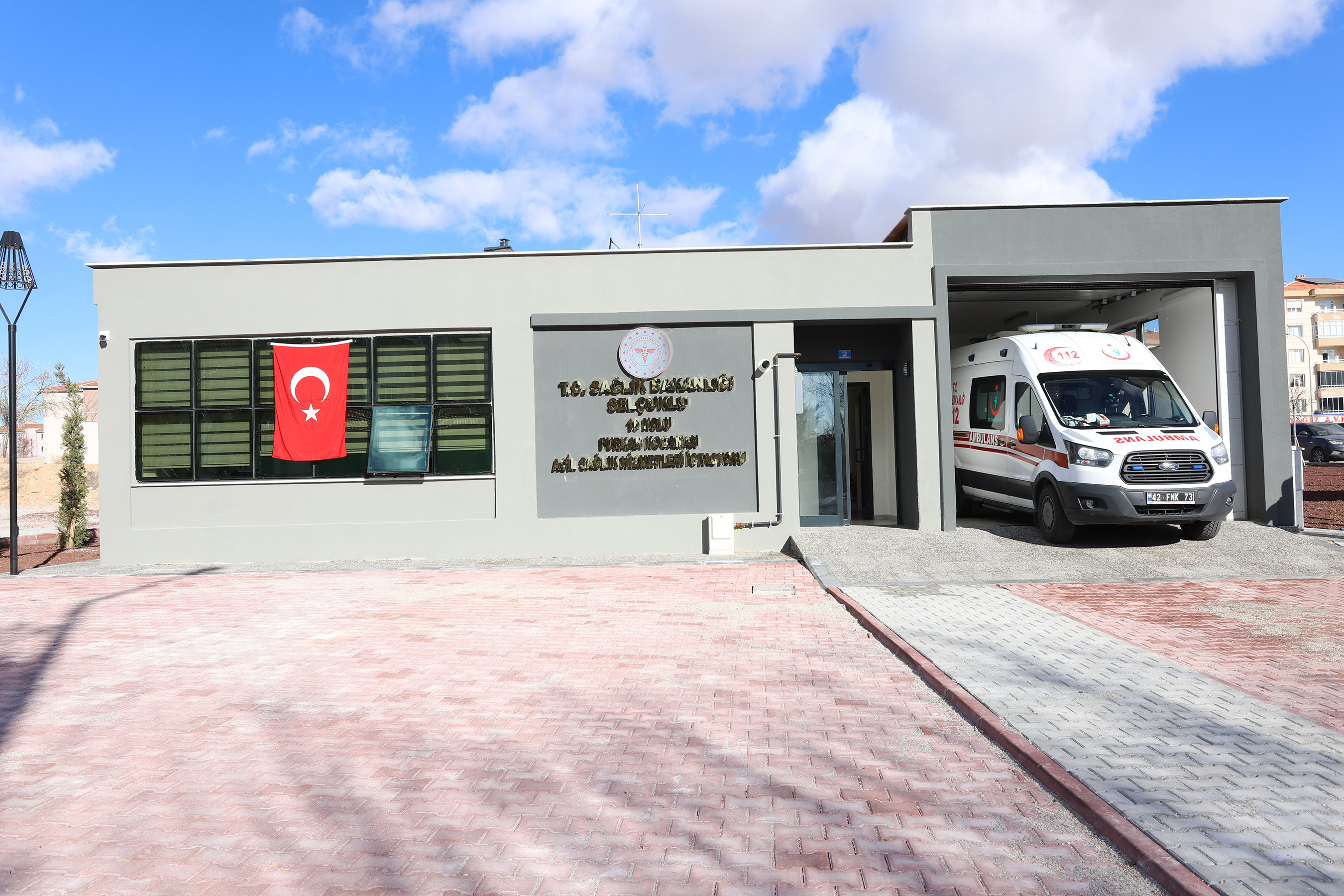 Furkan Kocaman 112 Acil Sağlık Hizmetleri İstasyonu Açıldı
