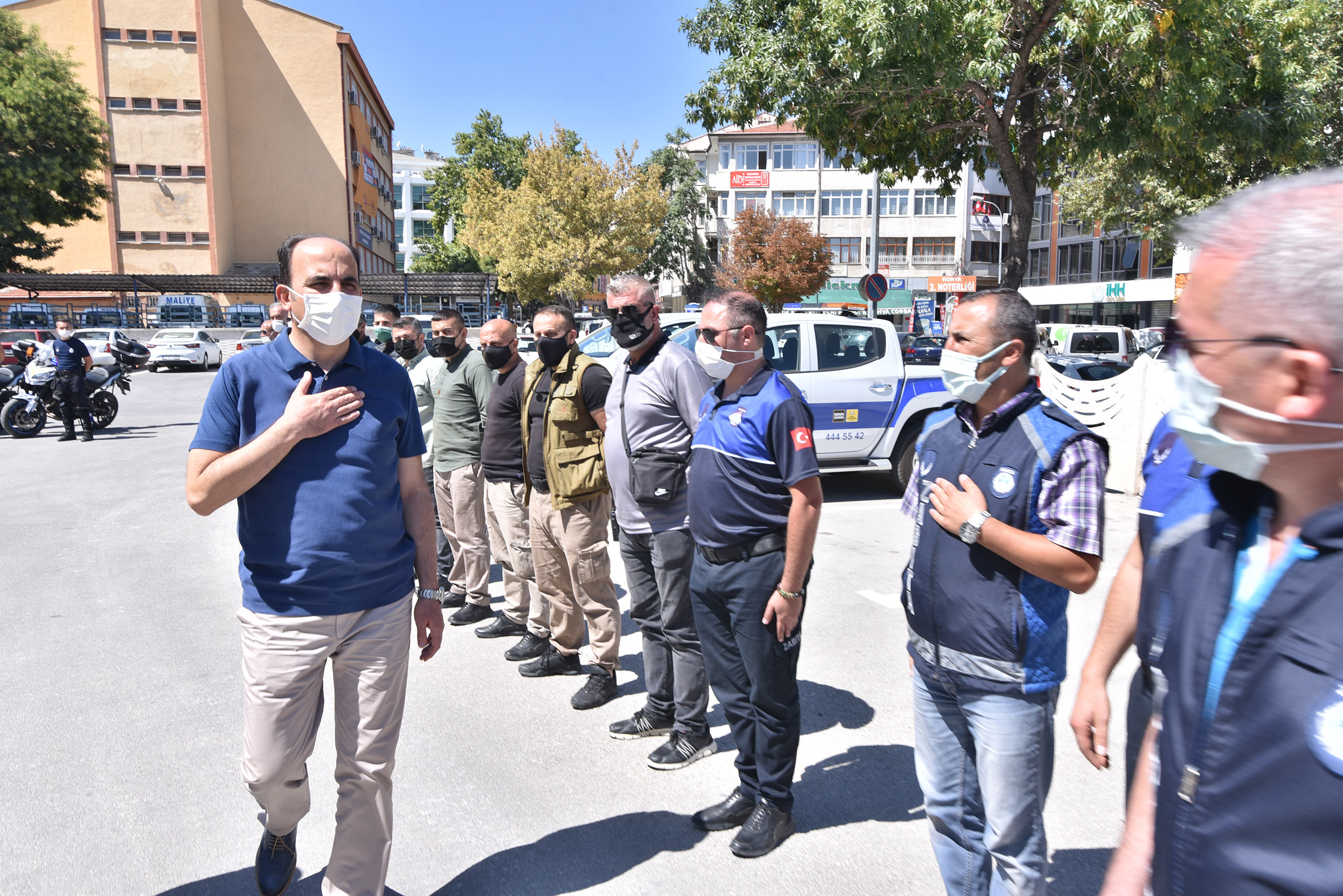 Başkan Altay Zabıta Teşkilatı'nın Kuruluş Yıl Dönümünü Kutladı