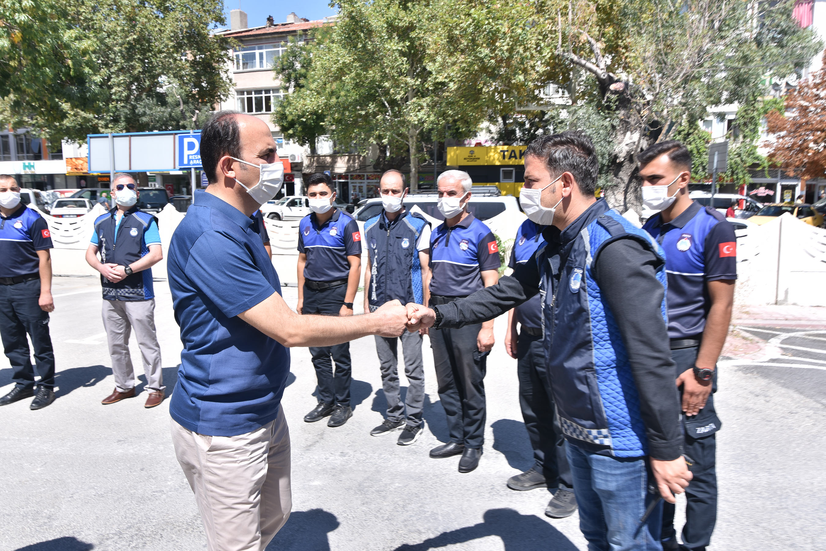Başkan Altay Zabıta Teşkilatı'nın Kuruluş Yıl Dönümünü Kutladı