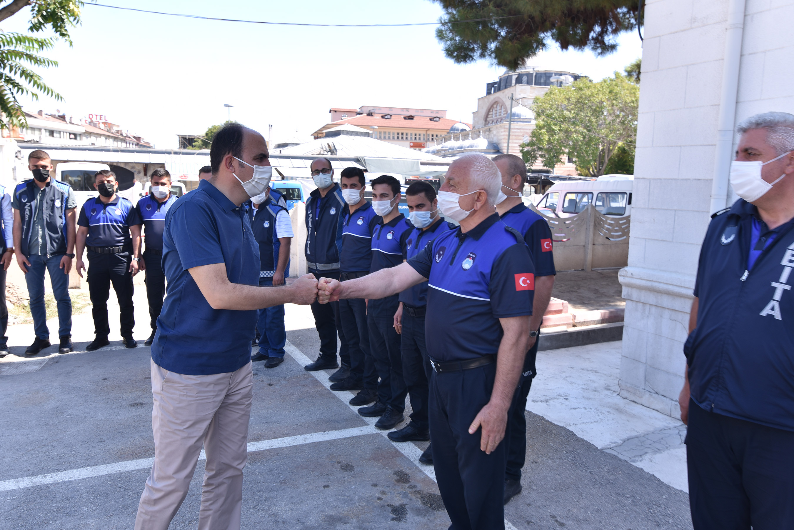 Başkan Altay Zabıta Teşkilatı'nın Kuruluş Yıl Dönümünü Kutladı