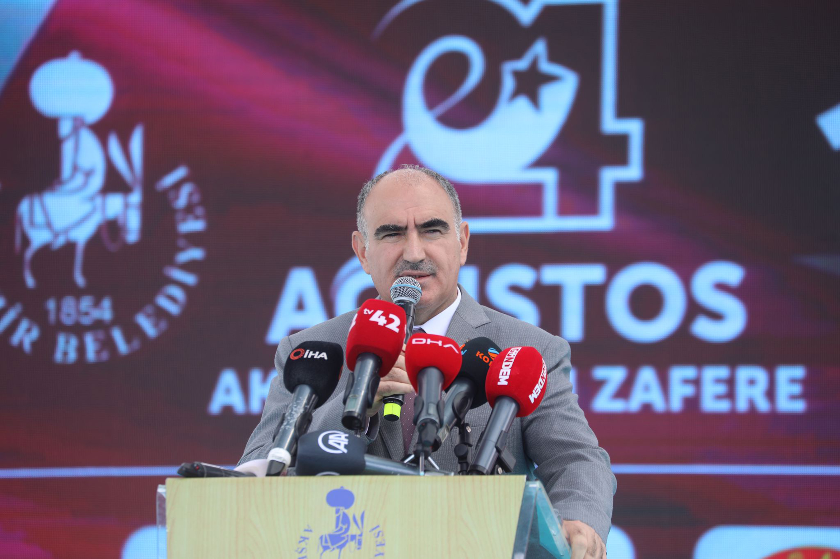 24 Ağustos Akşehir Milli Mücadele Günü Millî Savunma Bakanı Akar'ın Katılımıyla Kutlandı 