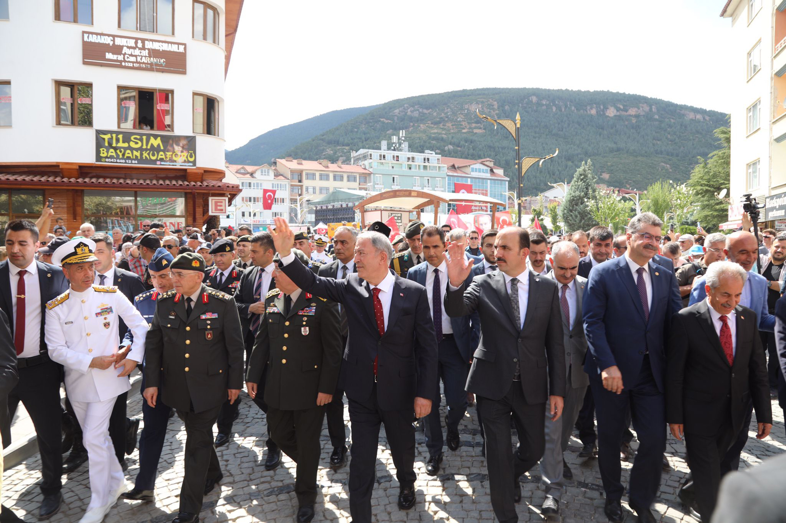 24 Ağustos Akşehir Milli Mücadele Günü Millî Savunma Bakanı Akar'ın Katılımıyla Kutlandı 