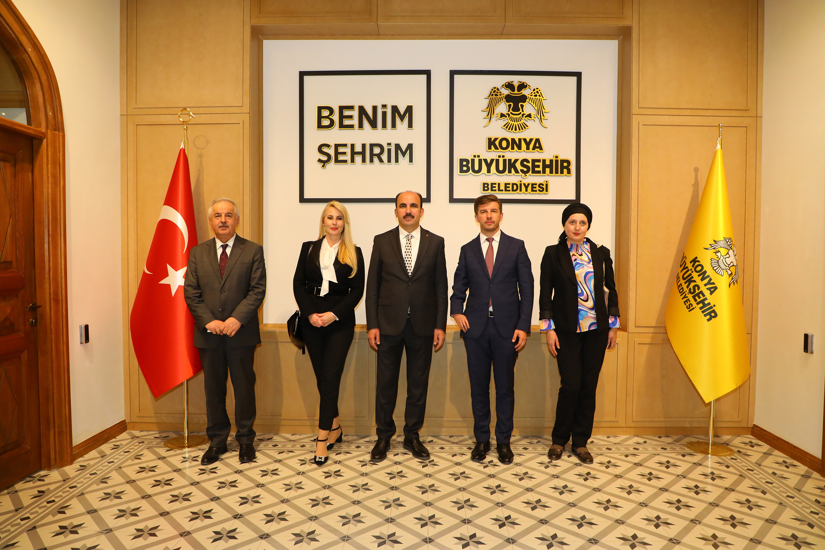 Bosna Hersek Büyükelçisi'nden Başkan Altay'a Tebrik Ziyareti