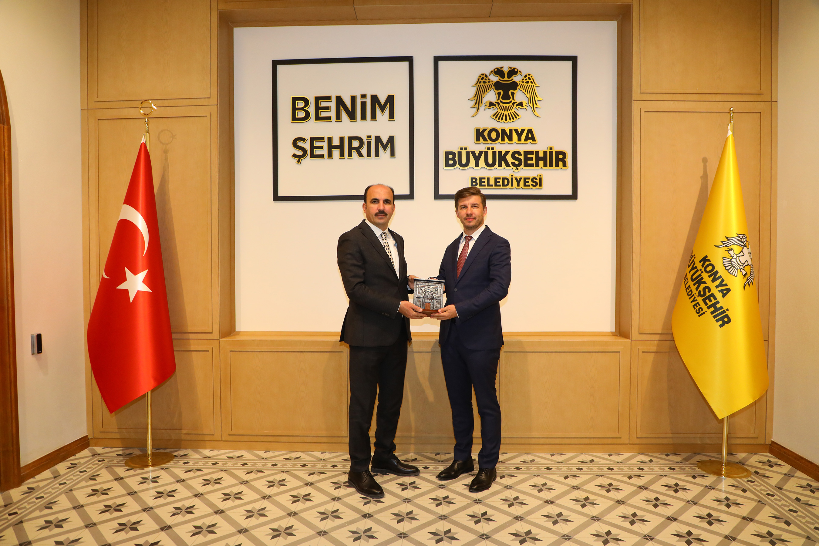 Bosna Hersek Büyükelçisi'nden Başkan Altay'a Tebrik Ziyareti