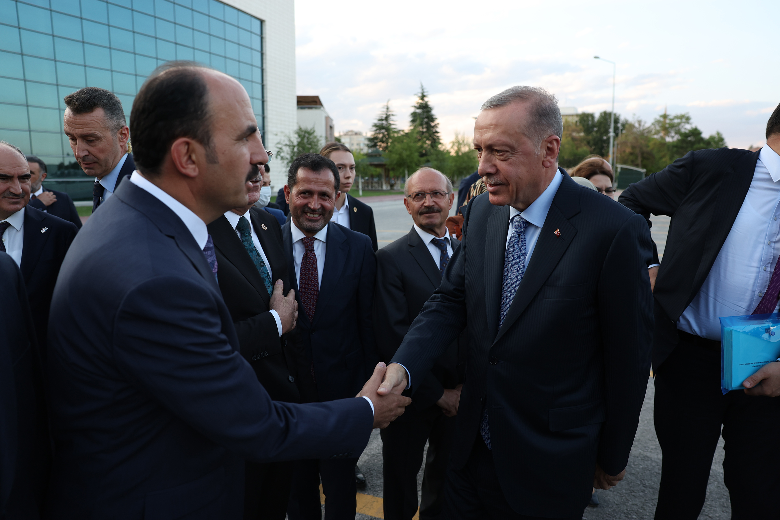 Başkan Altay 5. İslami Dayanışma Oyunları'nın Açılışını Yapan Cumhurbaşkanı Erdoğan'a Teşekkür Etti