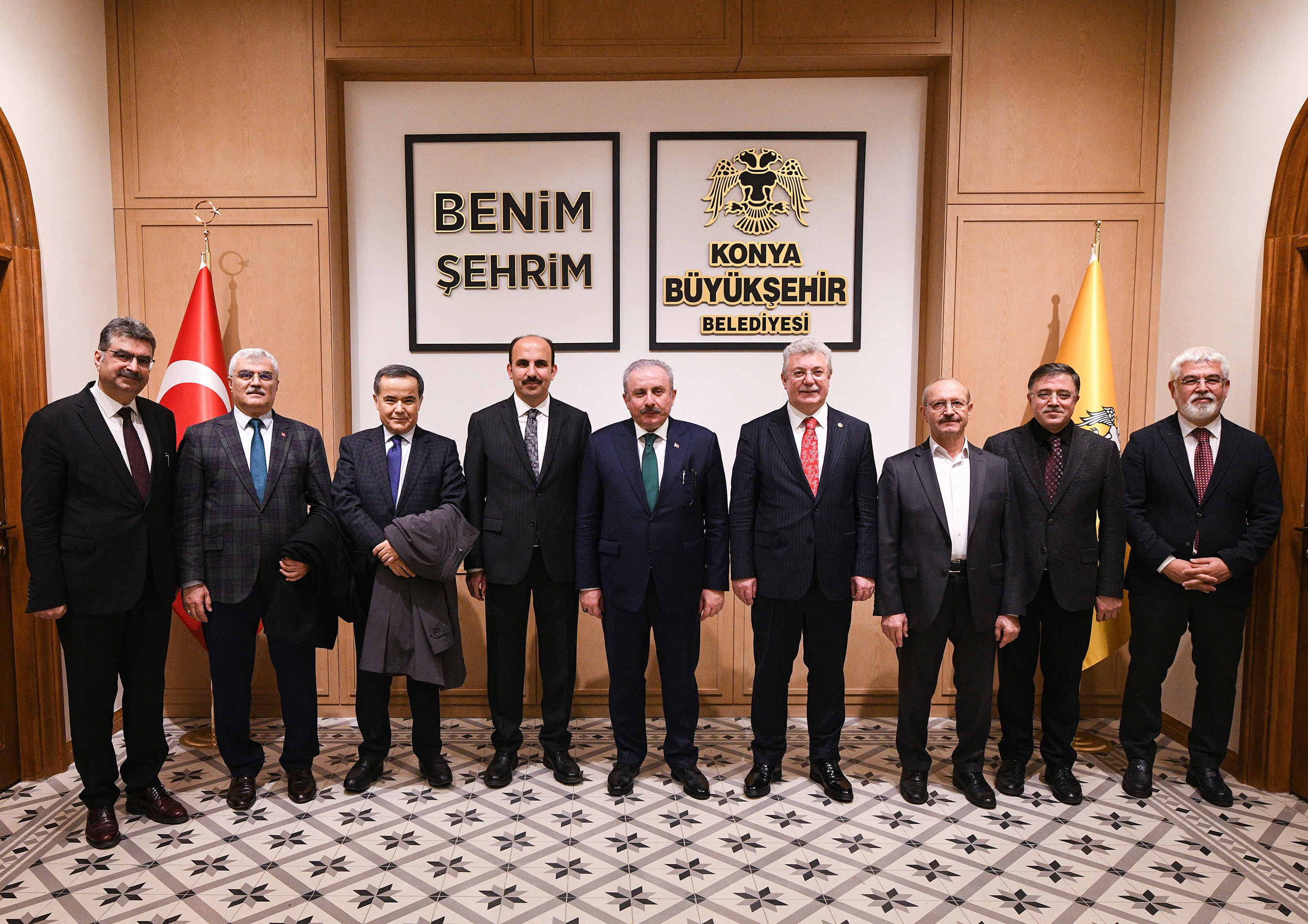 TBMM Başkanı Şentop Başkan Altay'ı Ziyaret Etti 