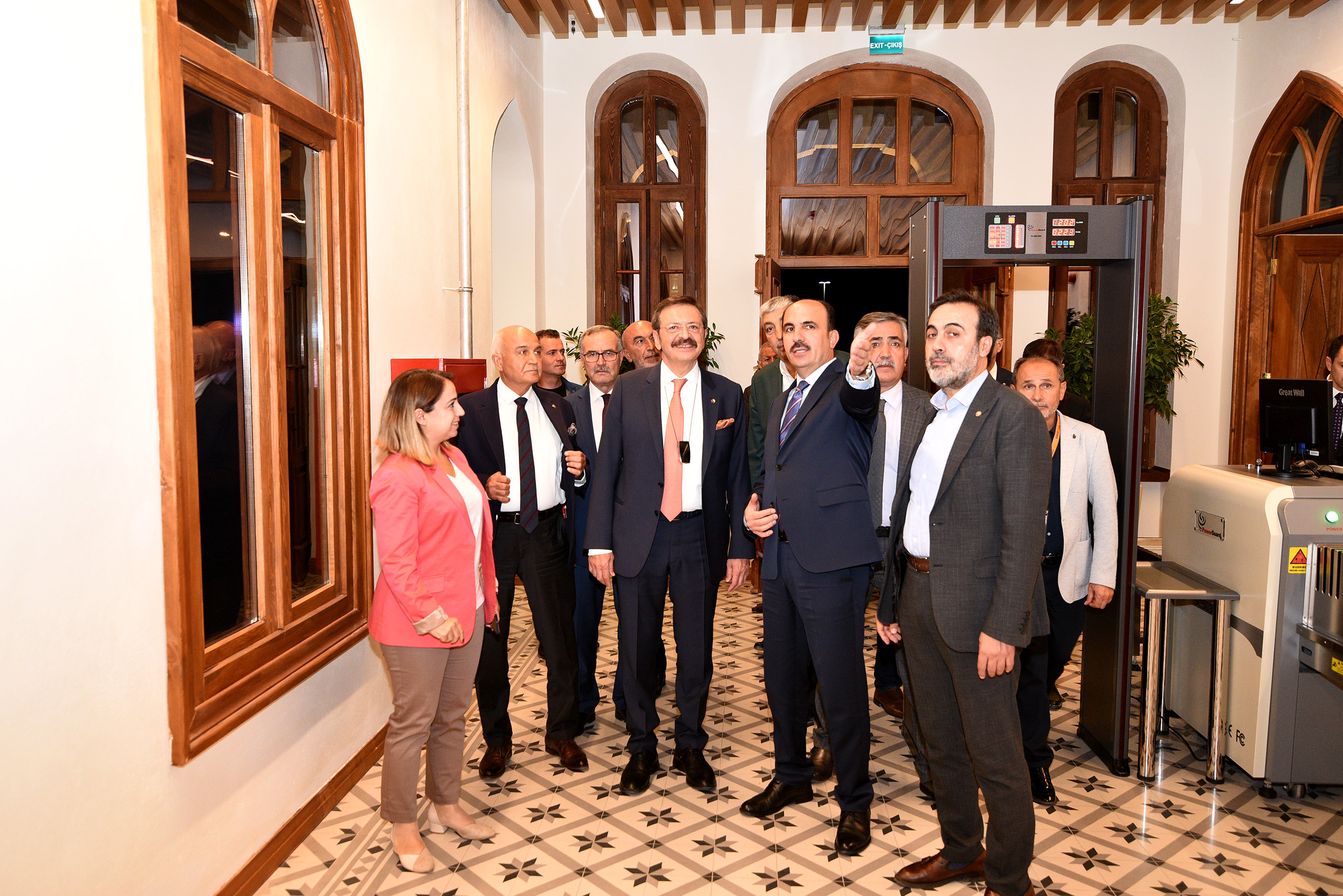 TOBB Başkanı Hisarcıklıoğlu Başkan Altay'ı Ziyaret Etti