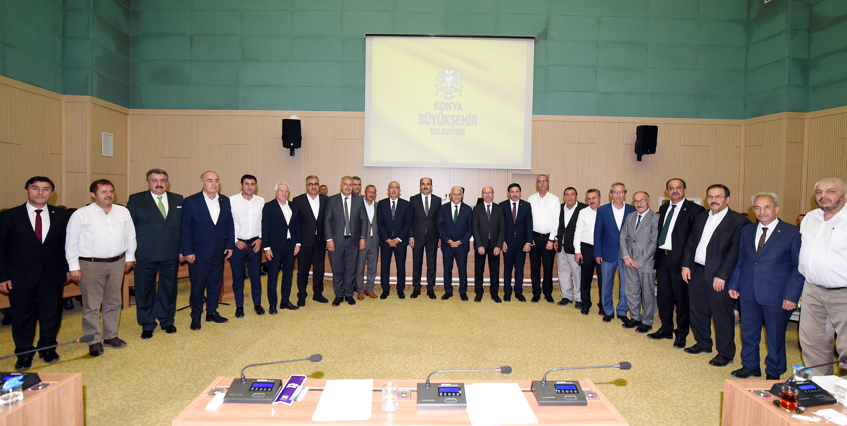 Binali Yıldırım Konya Büyükşehir Belediye Meclisi Toplantısına Katıldı