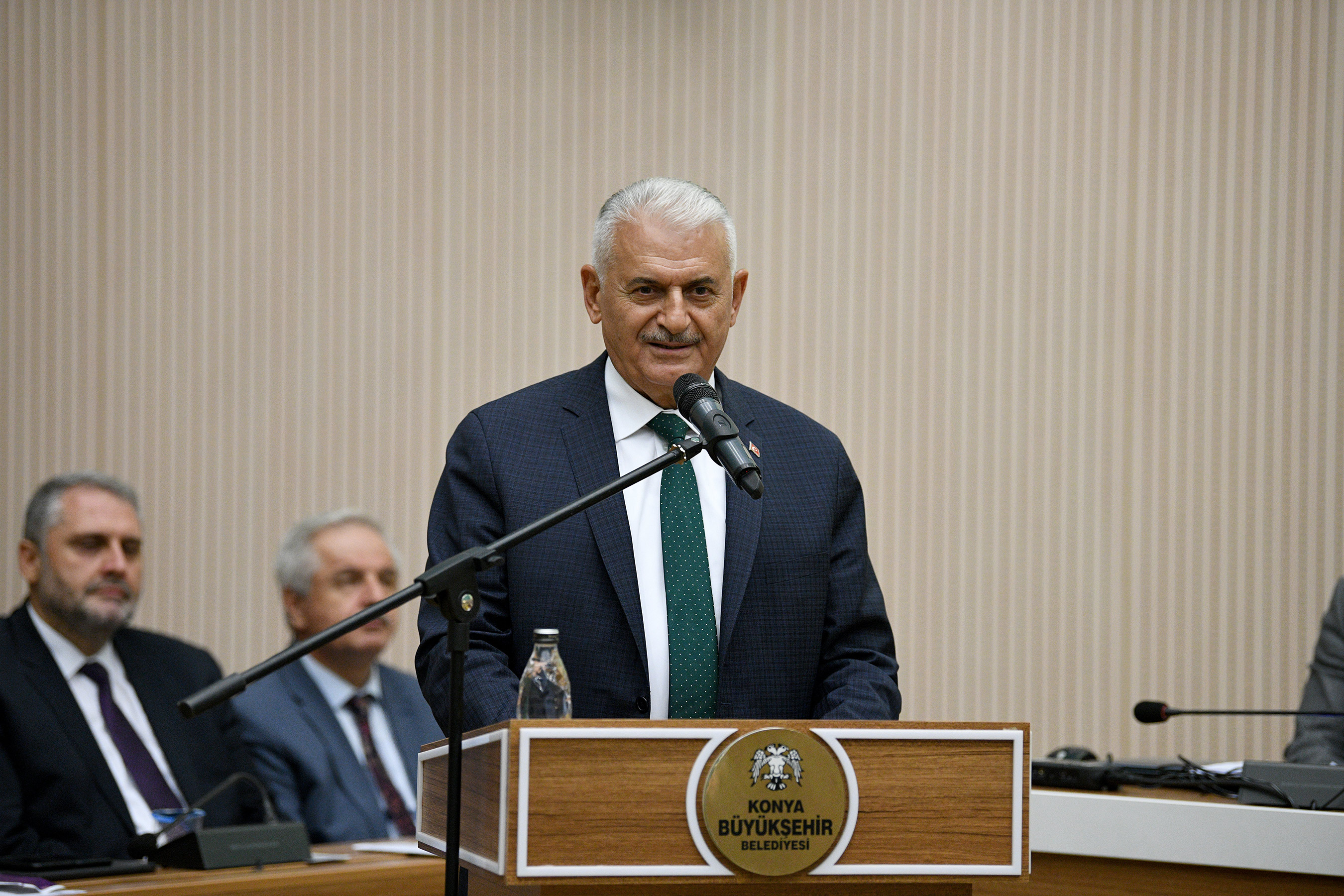 Binali Yıldırım Konya Büyükşehir Belediye Meclisi Toplantısına Katıldı