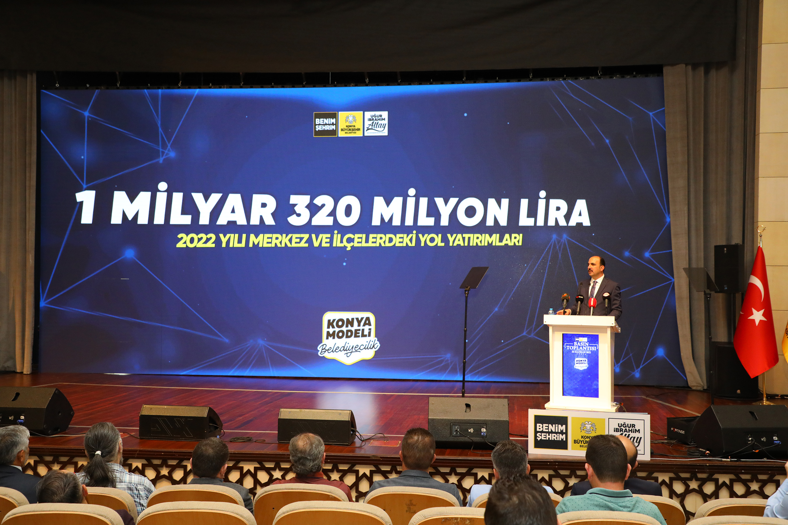 Başkan Altay: '2022'de 31 İlçemizdeki Yol Yatırımlarımız 1 Milyar 320 Milyon TL'