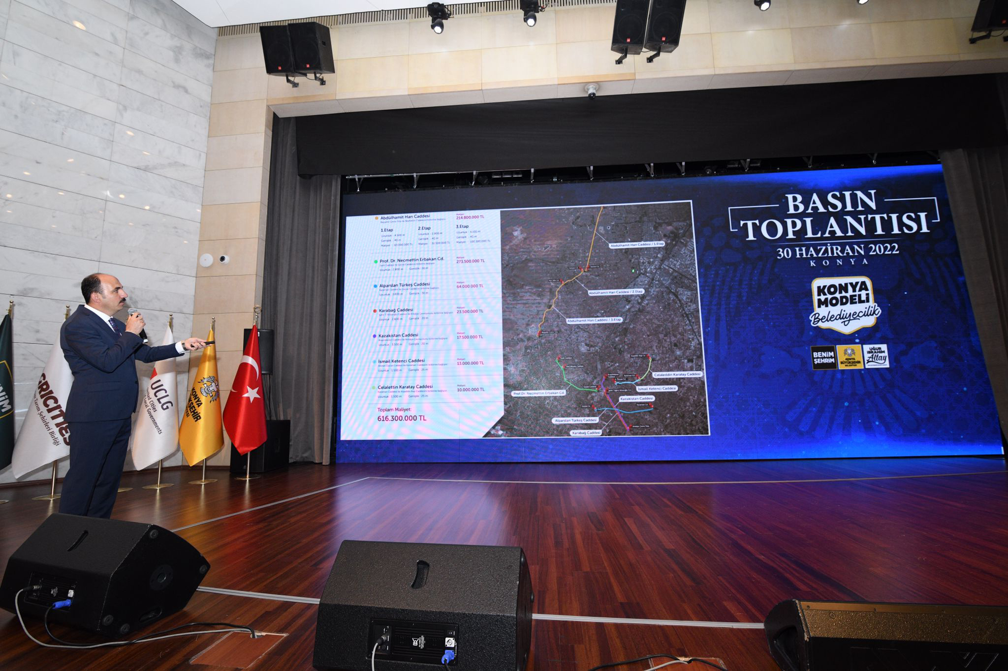 Başkan Altay: '2022'de 31 İlçemizdeki Yol Yatırımlarımız 1 Milyar 320 Milyon TL'