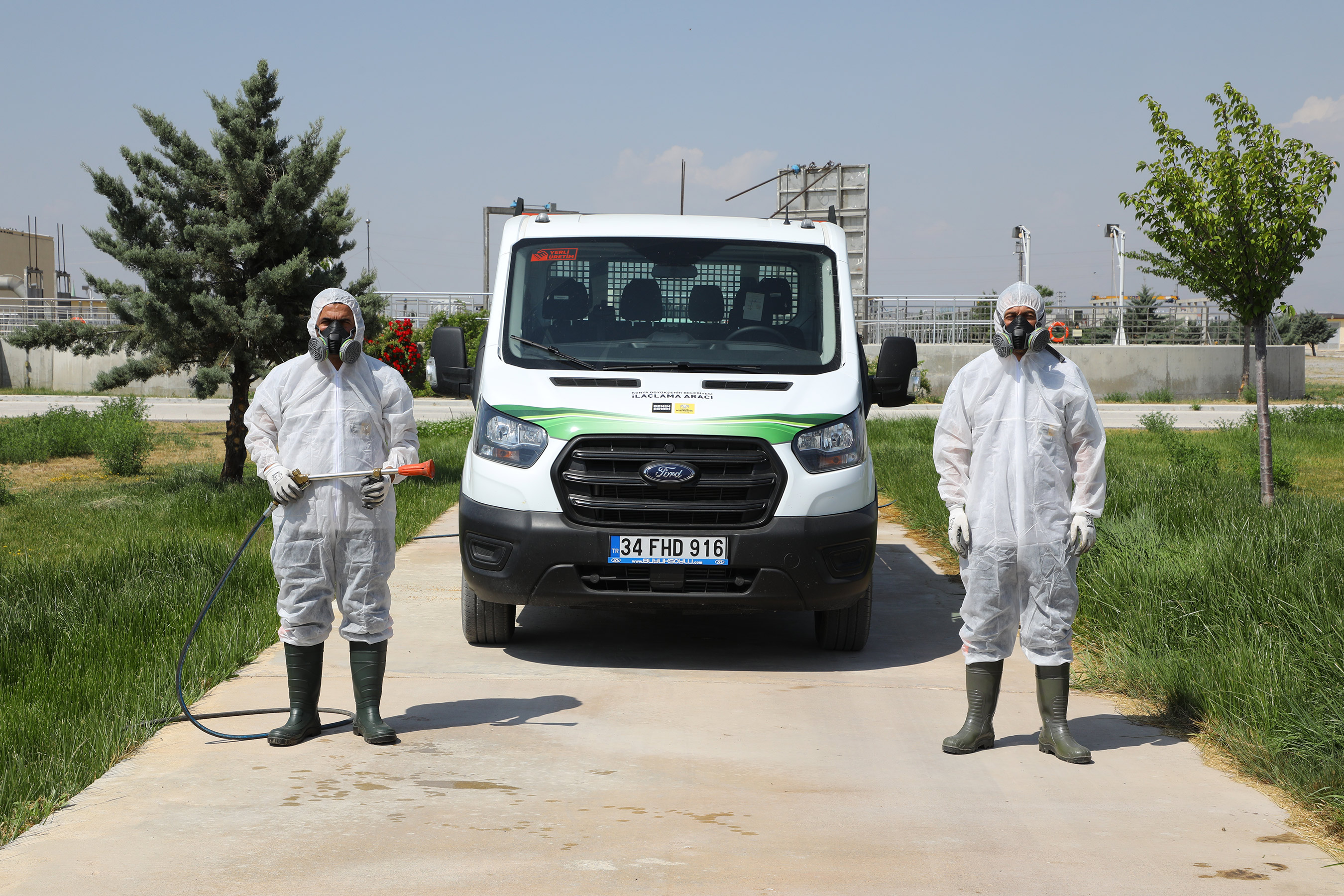 Konya Büyükşehir 31 İlçede 40 Ekiple Haşereyle Mücadele Yürütüyor