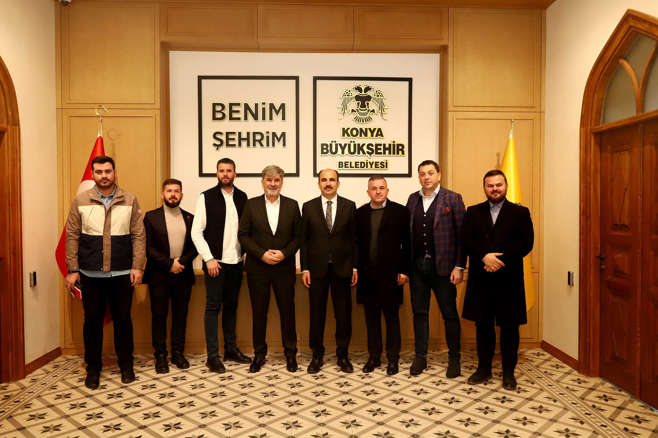 Başkan Altay İsveç ve Karadağ'dan Heyetlerle Buluştu