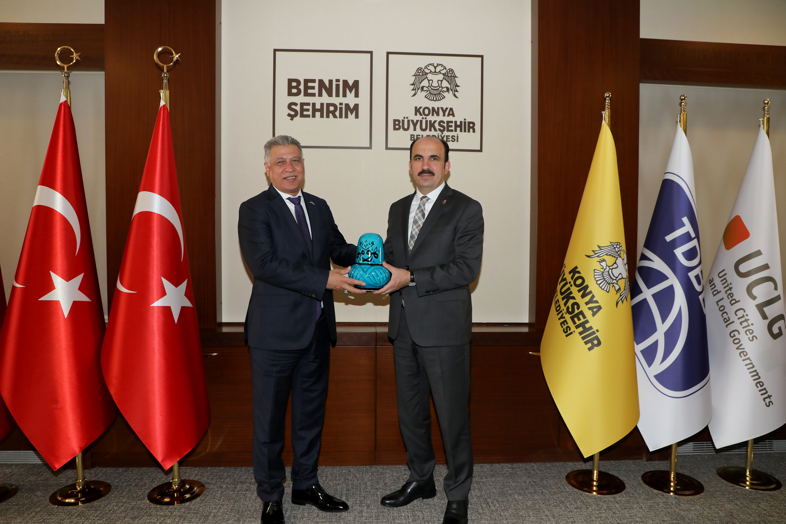 Kerkük Milletvekili Salihi Başkan Altay'ı Ziyaret Etti