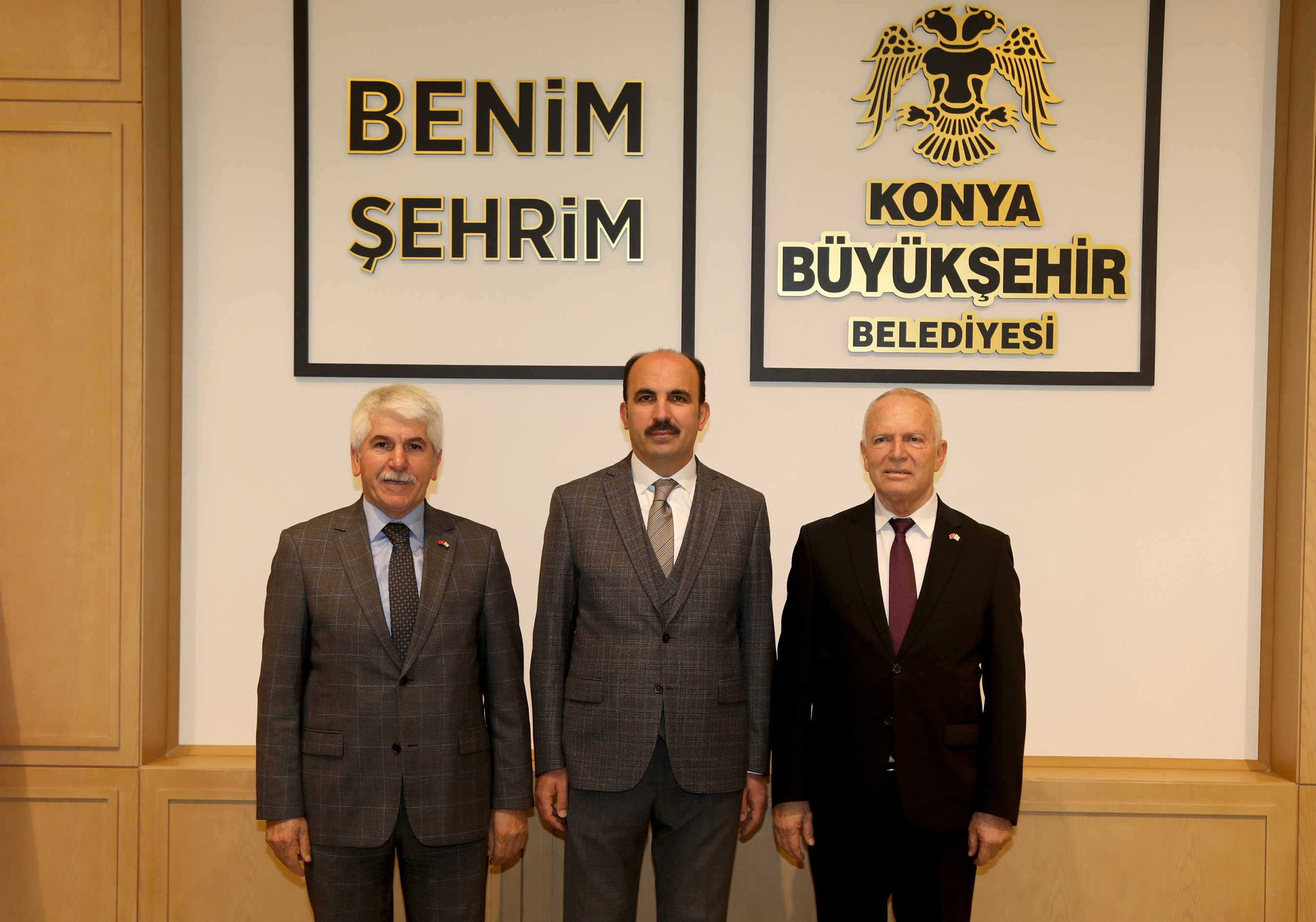 KKTC Meclis Başkanı Zorlu Başkan Altay'ı Ziyaret Etti
