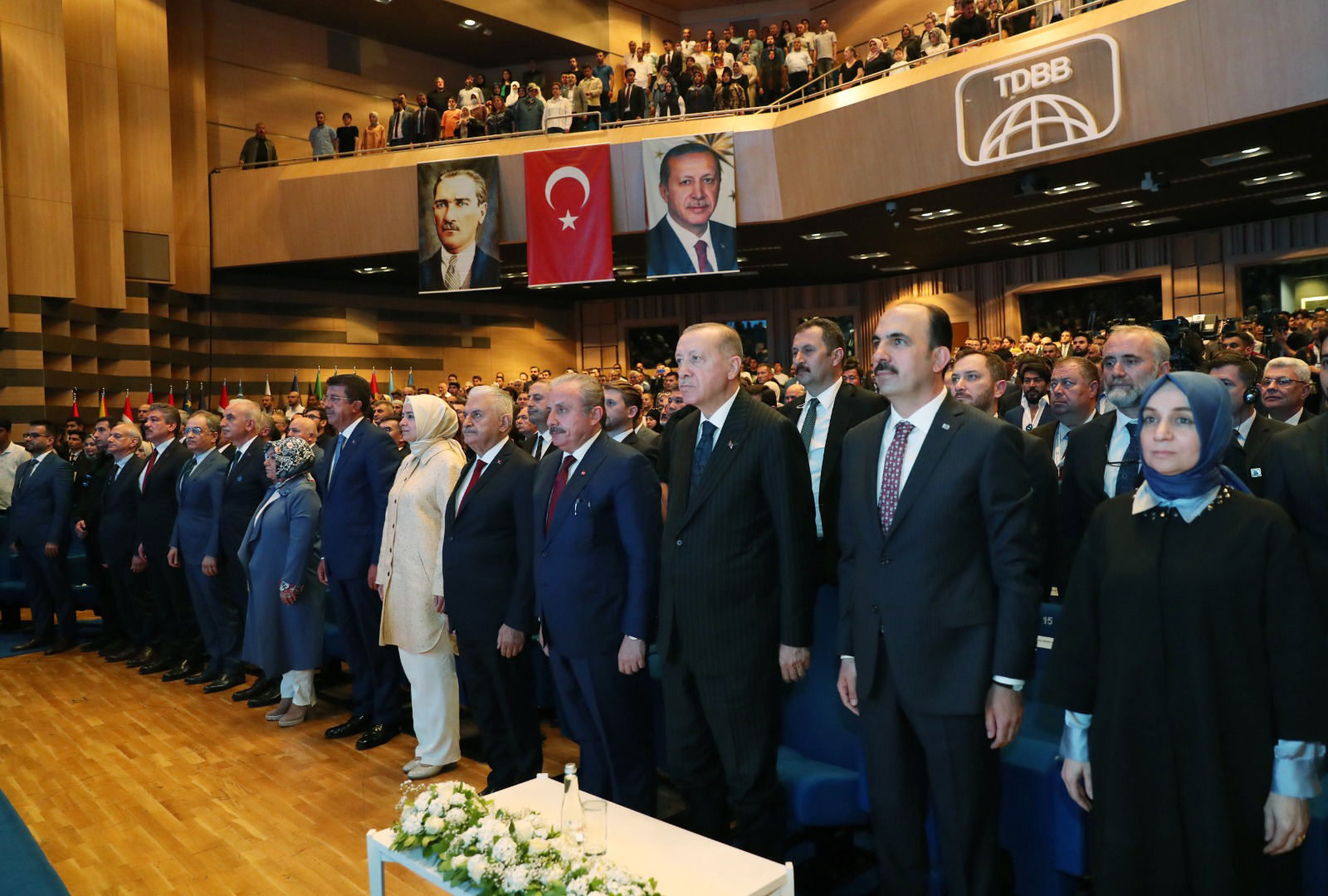 Cumhurbaşkanı Erdoğan'ın Katıldığı Genel Kurulda Başkan Altay Yeniden TDBB Başkanı Seçildi 