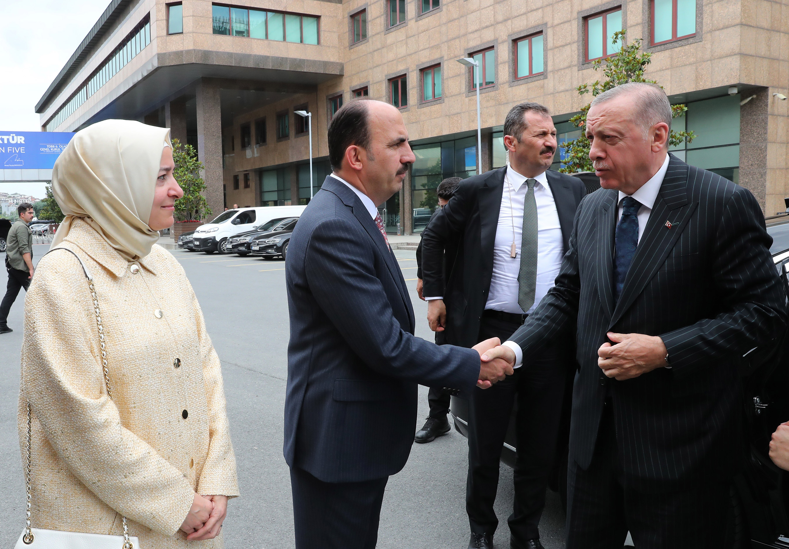 Cumhurbaşkanı Erdoğan'ın Katıldığı Genel Kurulda Başkan Altay Yeniden TDBB Başkanı Seçildi 