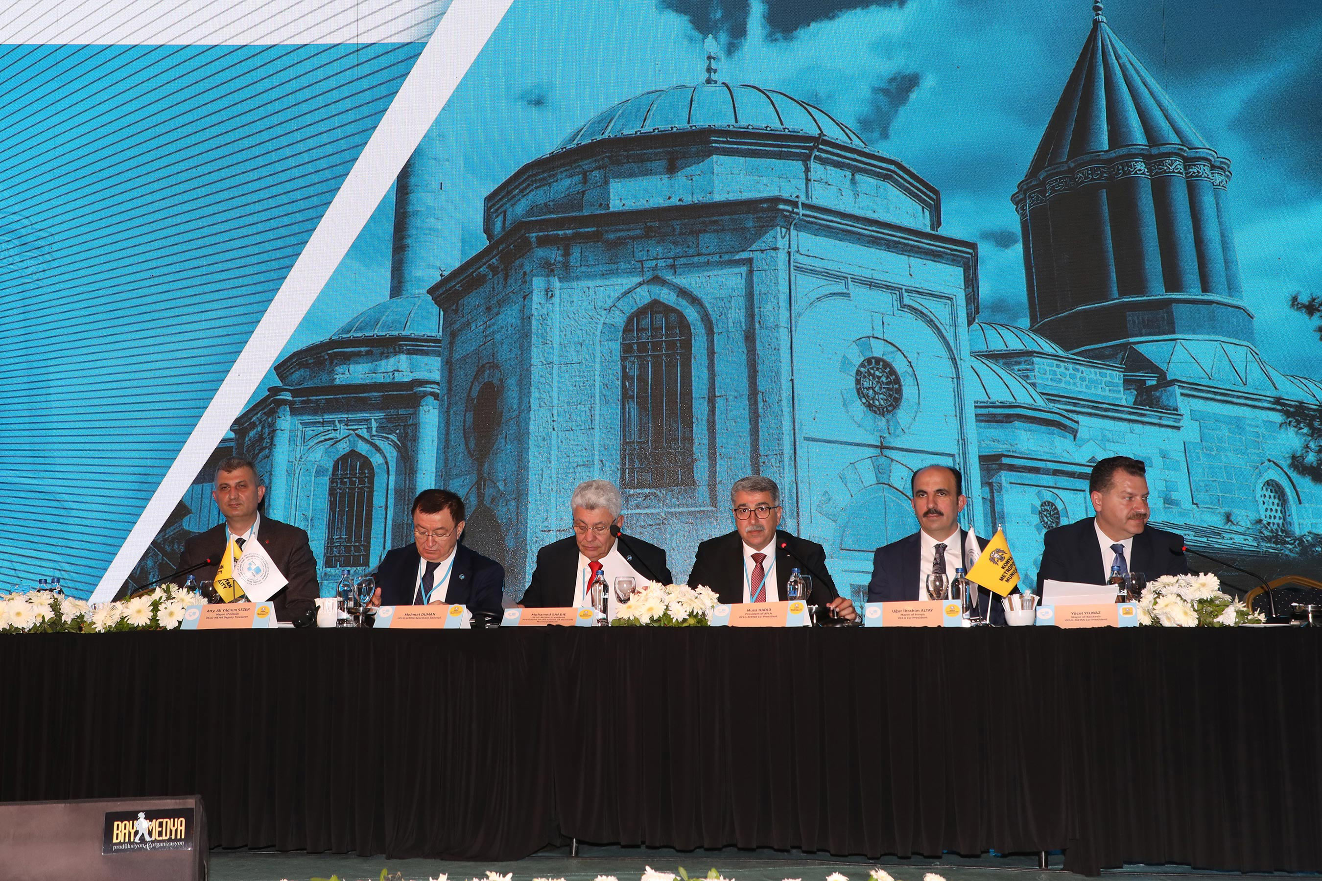 UCLG-MEWA Genel Kurulu Konya Büyükşehir Ev Sahipliğinde Yapıldı 