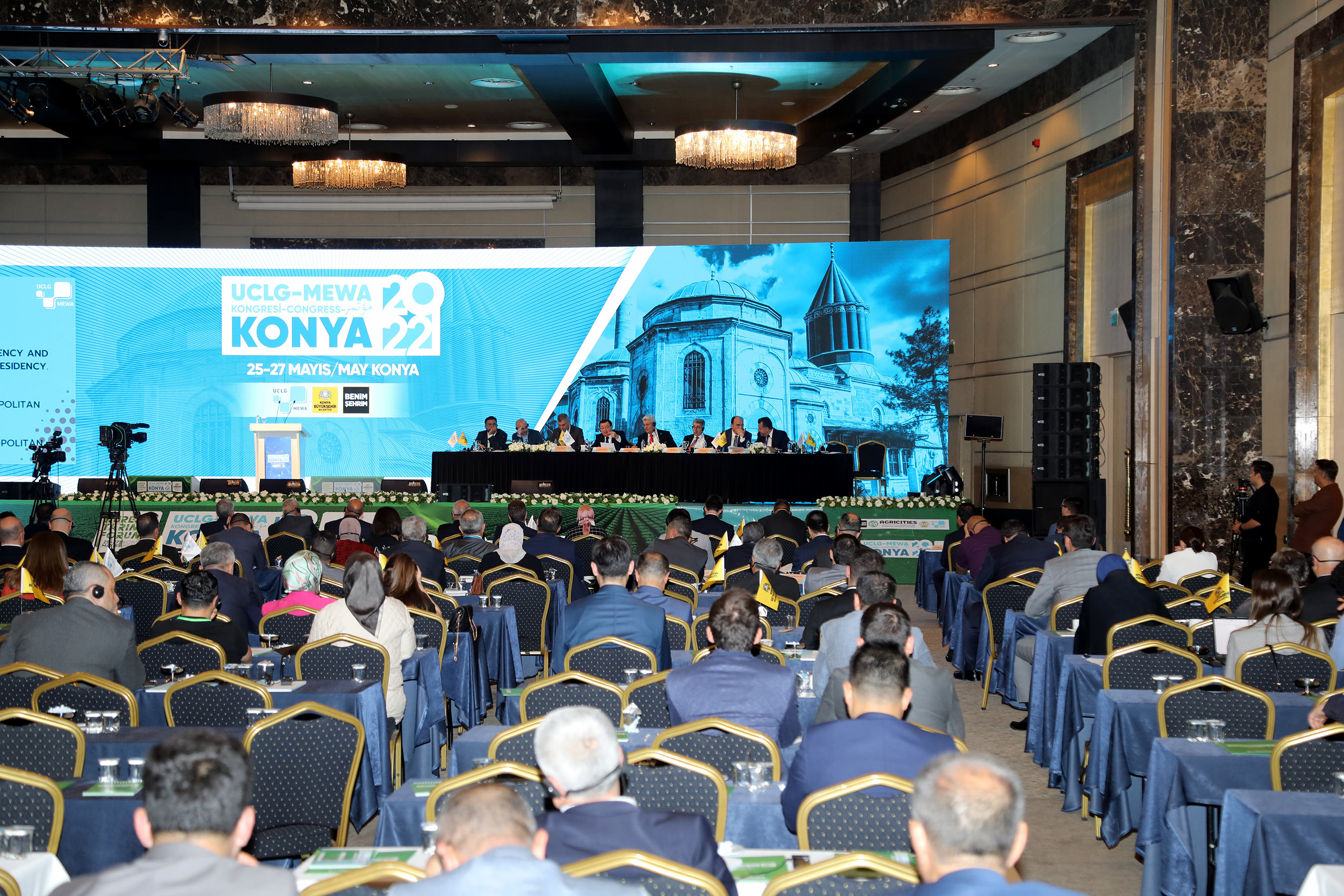 UCLG-MEWA Genel Kurulu Konya Büyükşehir Ev Sahipliğinde Yapıldı 