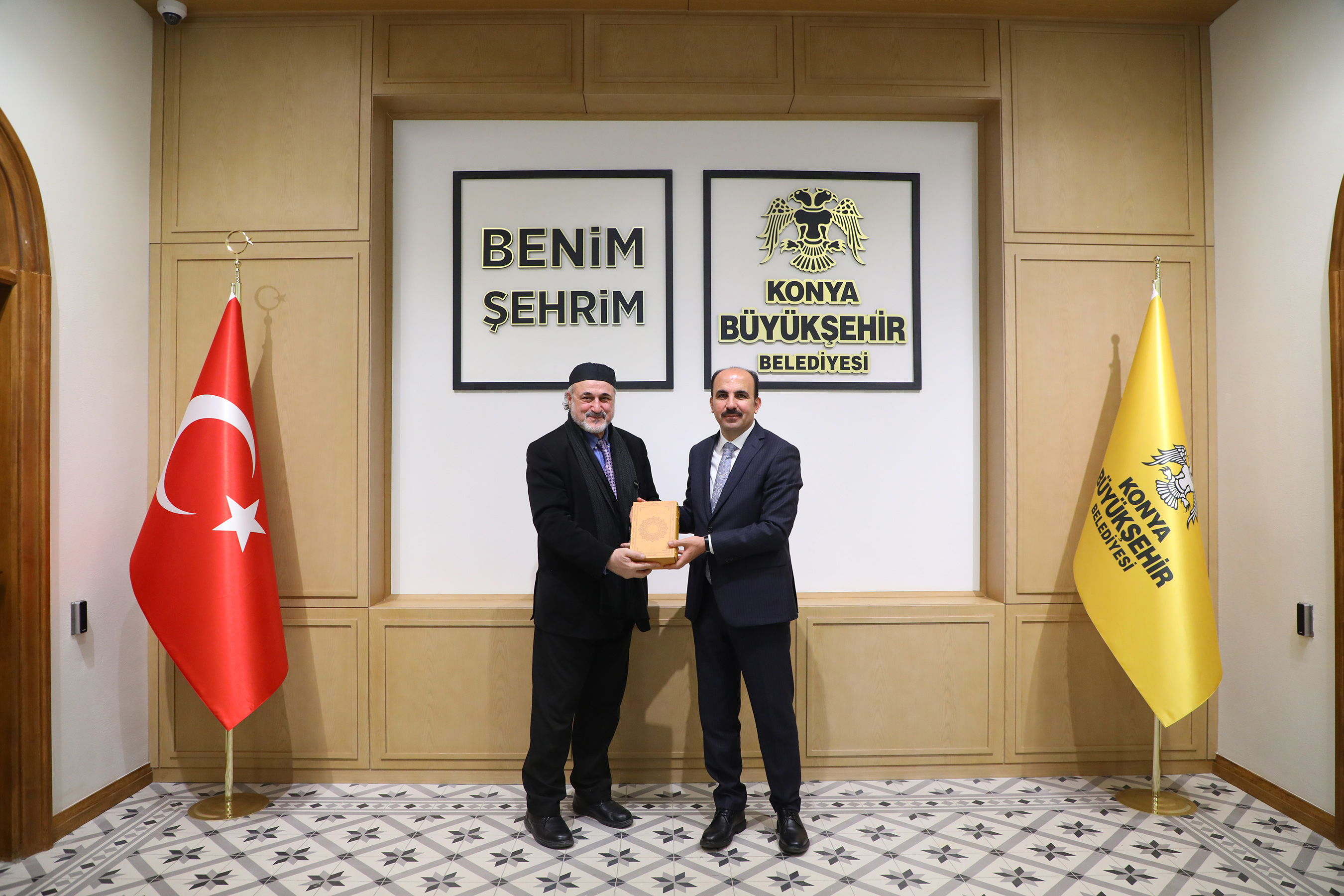 'Talented Ummah' Platformu Temsilcileri Başkan Altay'ı Ziyaret Etti