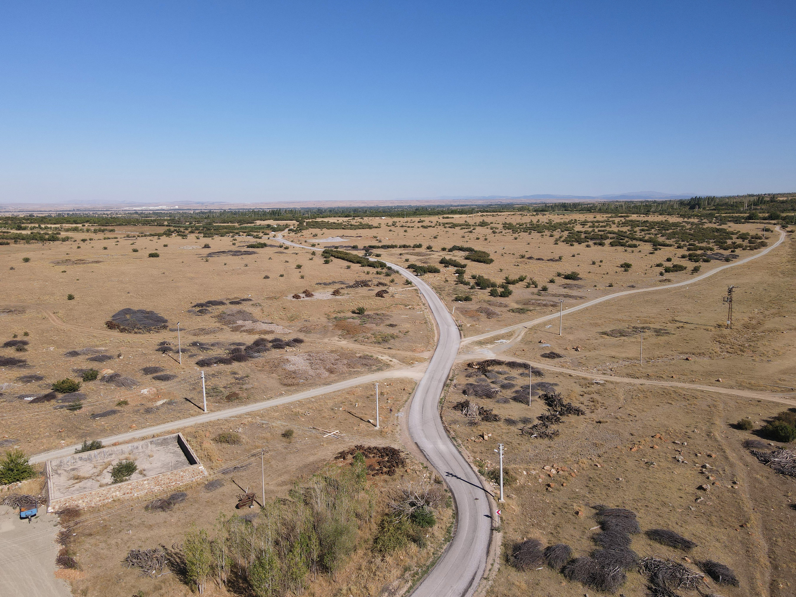 Konya Büyükşehir'den Akşehir Mahalle Yollarına 23 Milyonluk Yatırım