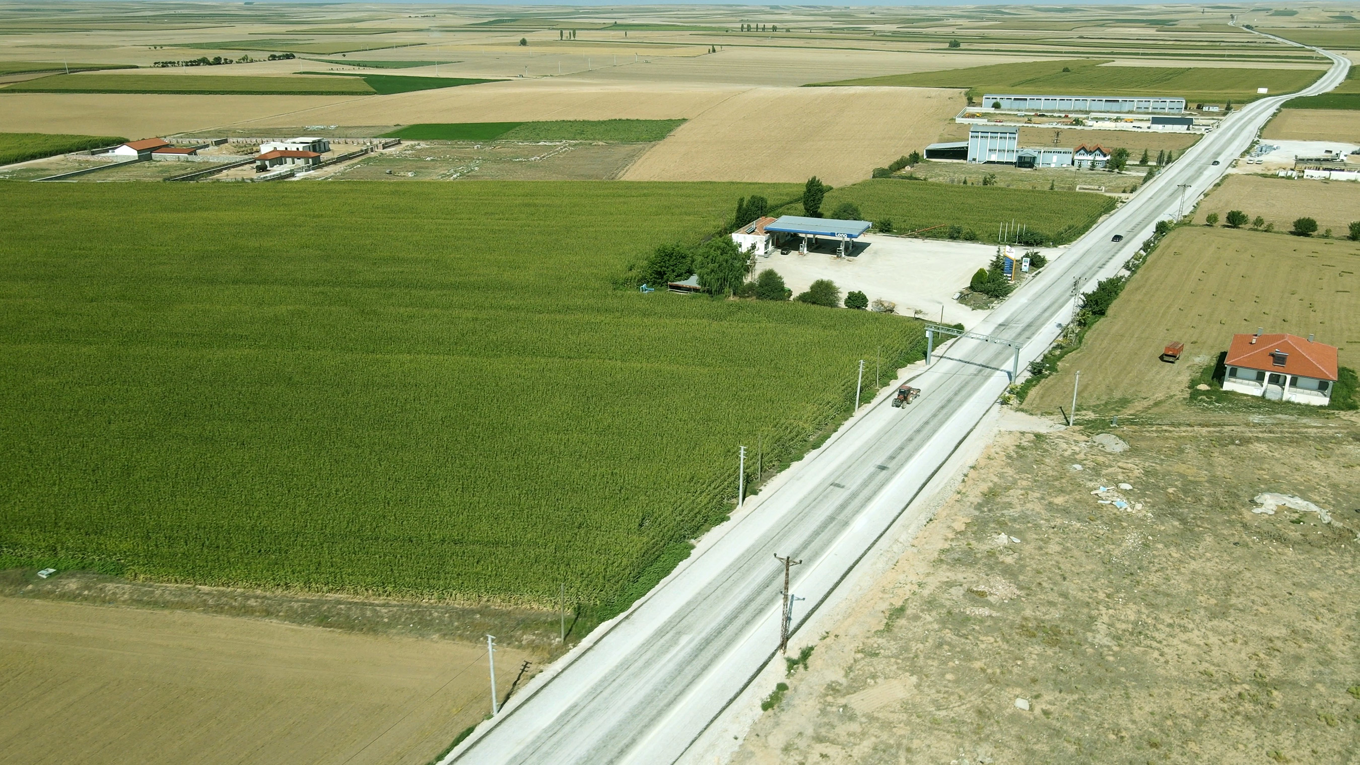 Konya Büyükşehir'den Çeltik'e 21,7 Kilometre Daha Mahalle Yolu 