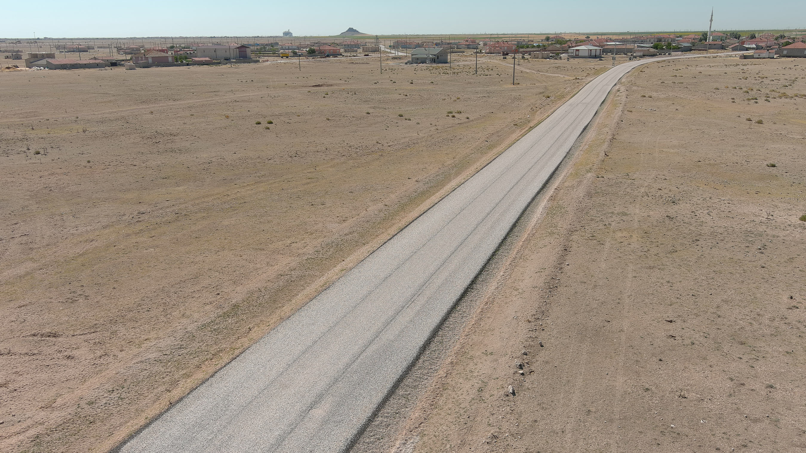 Konya Büyükşehir'den Cihanbeyli'ye 21 Km Daha Mahalle Yolu