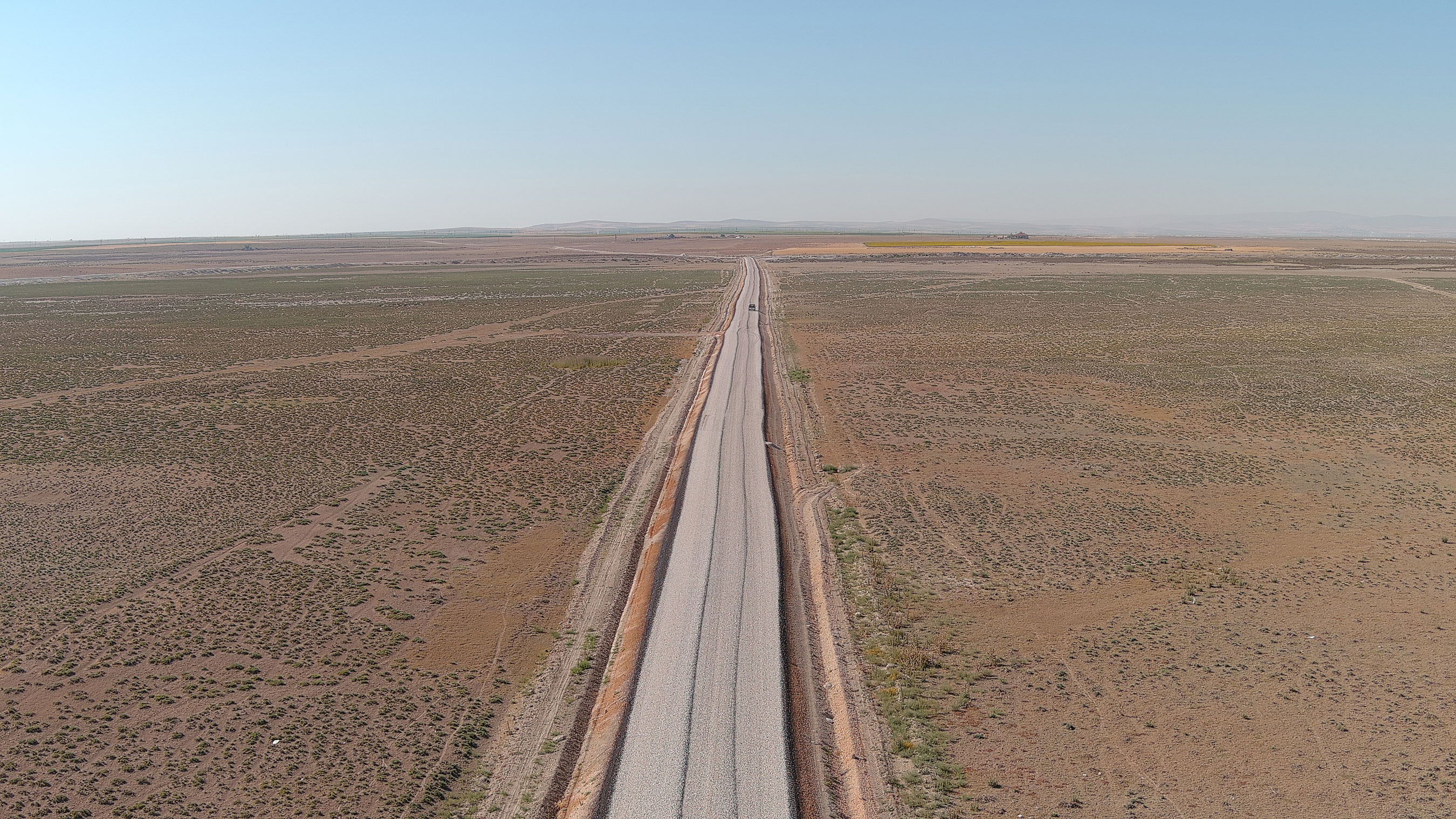 Konya Büyükşehir'den Cihanbeyli'ye 21 Km Daha Mahalle Yolu