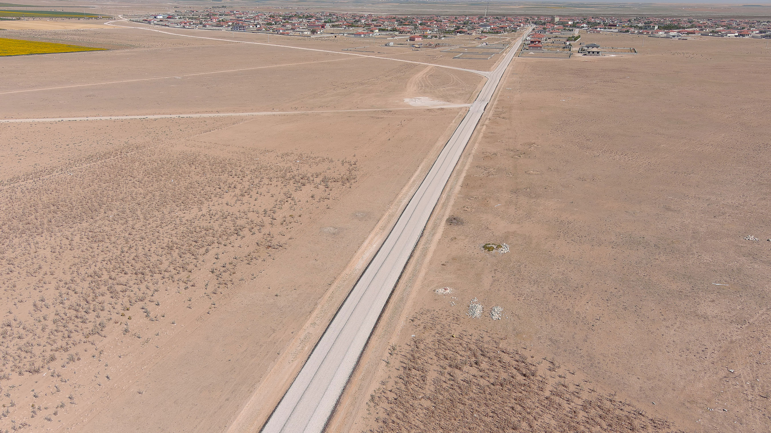 Konya Büyükşehir'den Cihanbeyli'ye 21 Km Daha Mahalle Yolu