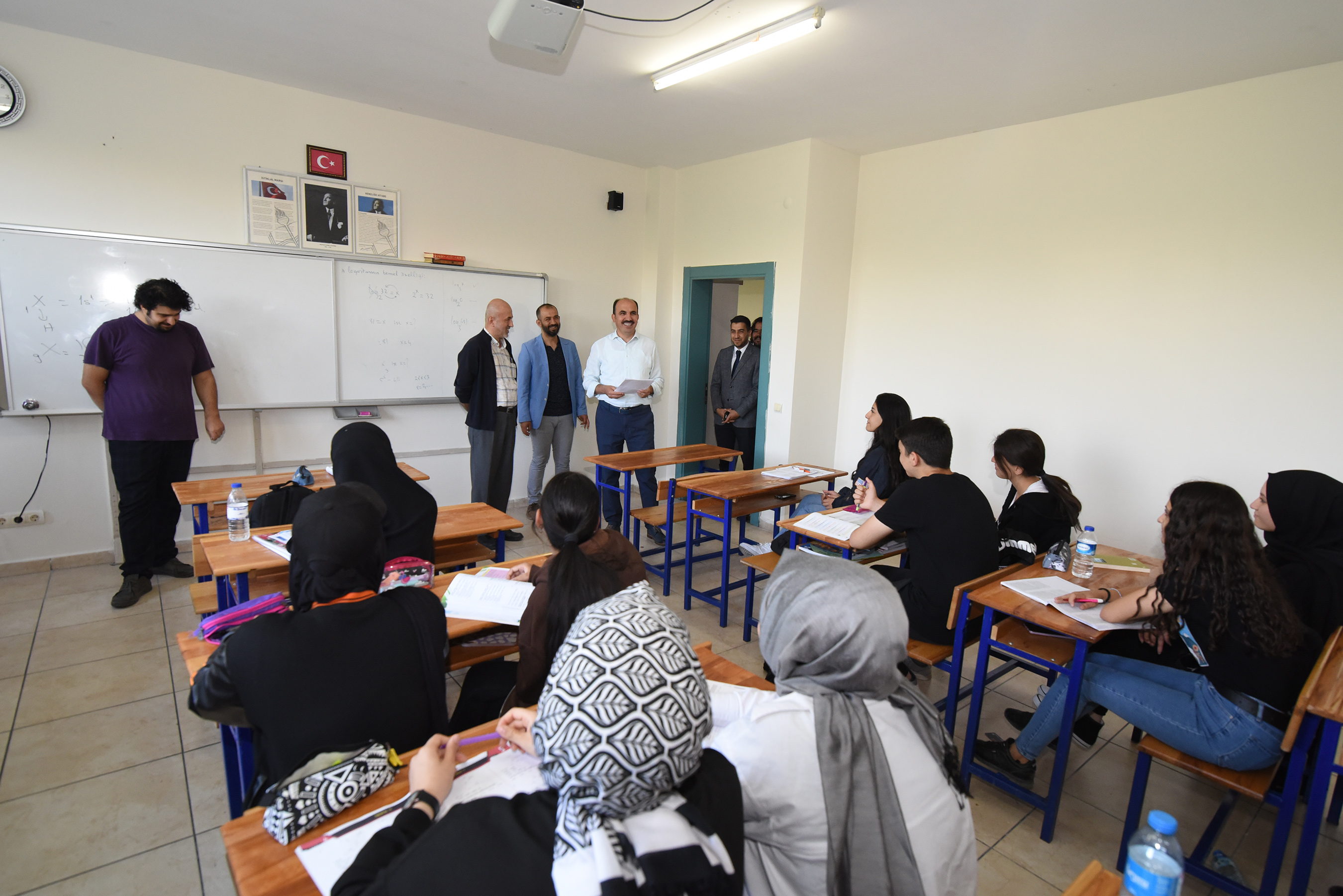 Başkan Altay Şehit Ufuk Baysan Anadolu Lisesi Öğrencileriyle Buluştu
