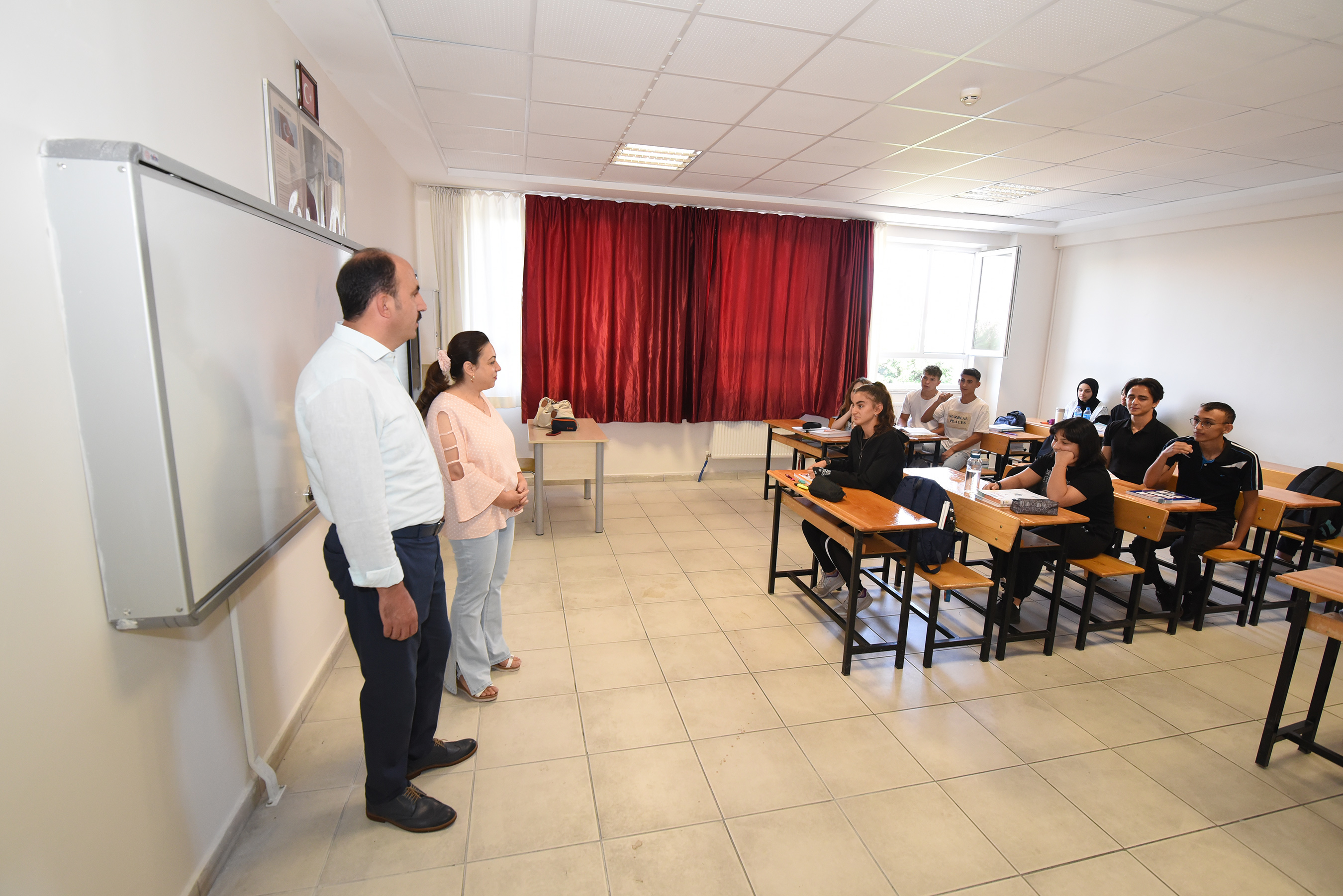 Başkan Altay Şehit Ufuk Baysan Anadolu Lisesi Öğrencileriyle Buluştu