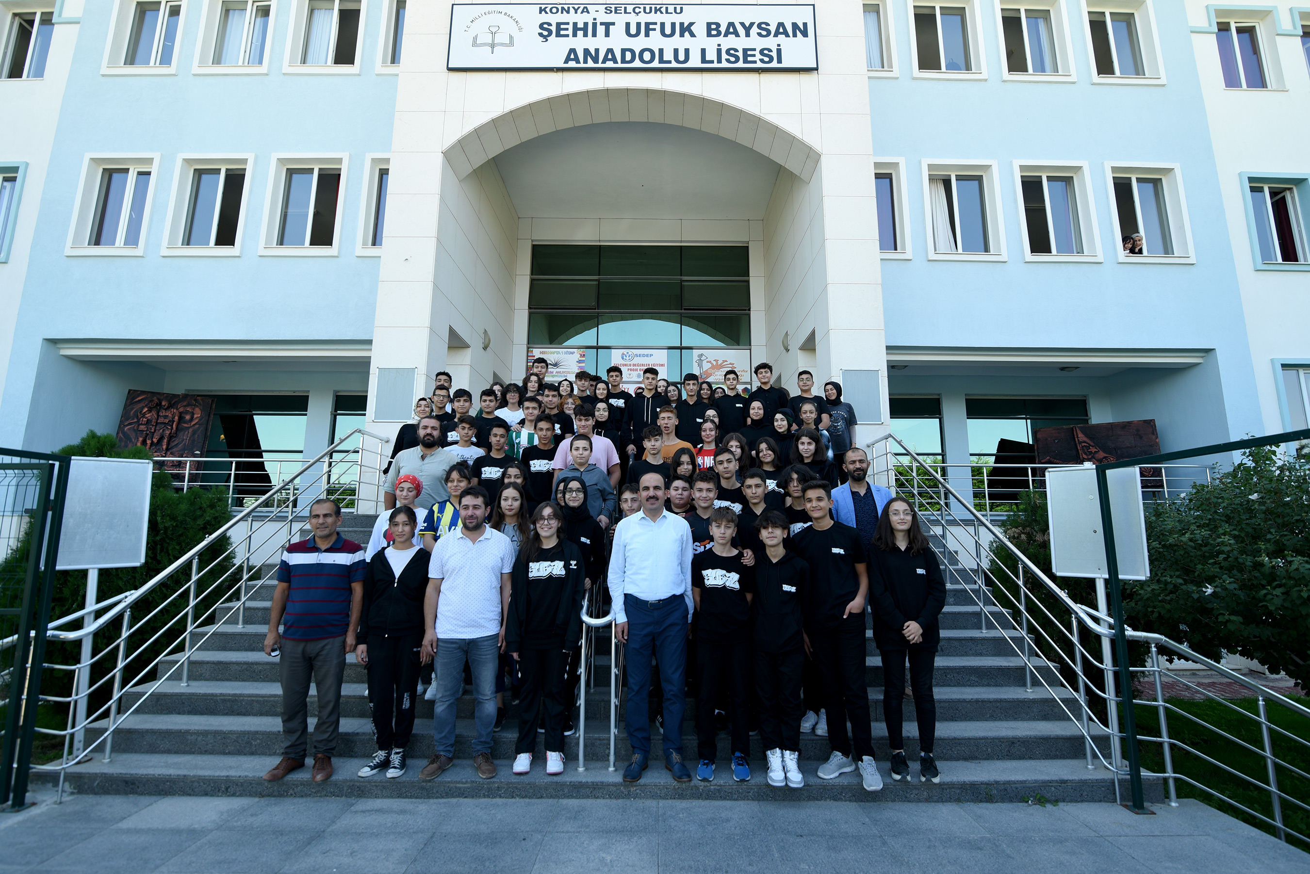 Başkan Altay Şehit Ufuk Baysan Anadolu Lisesi Öğrencileriyle Buluştu