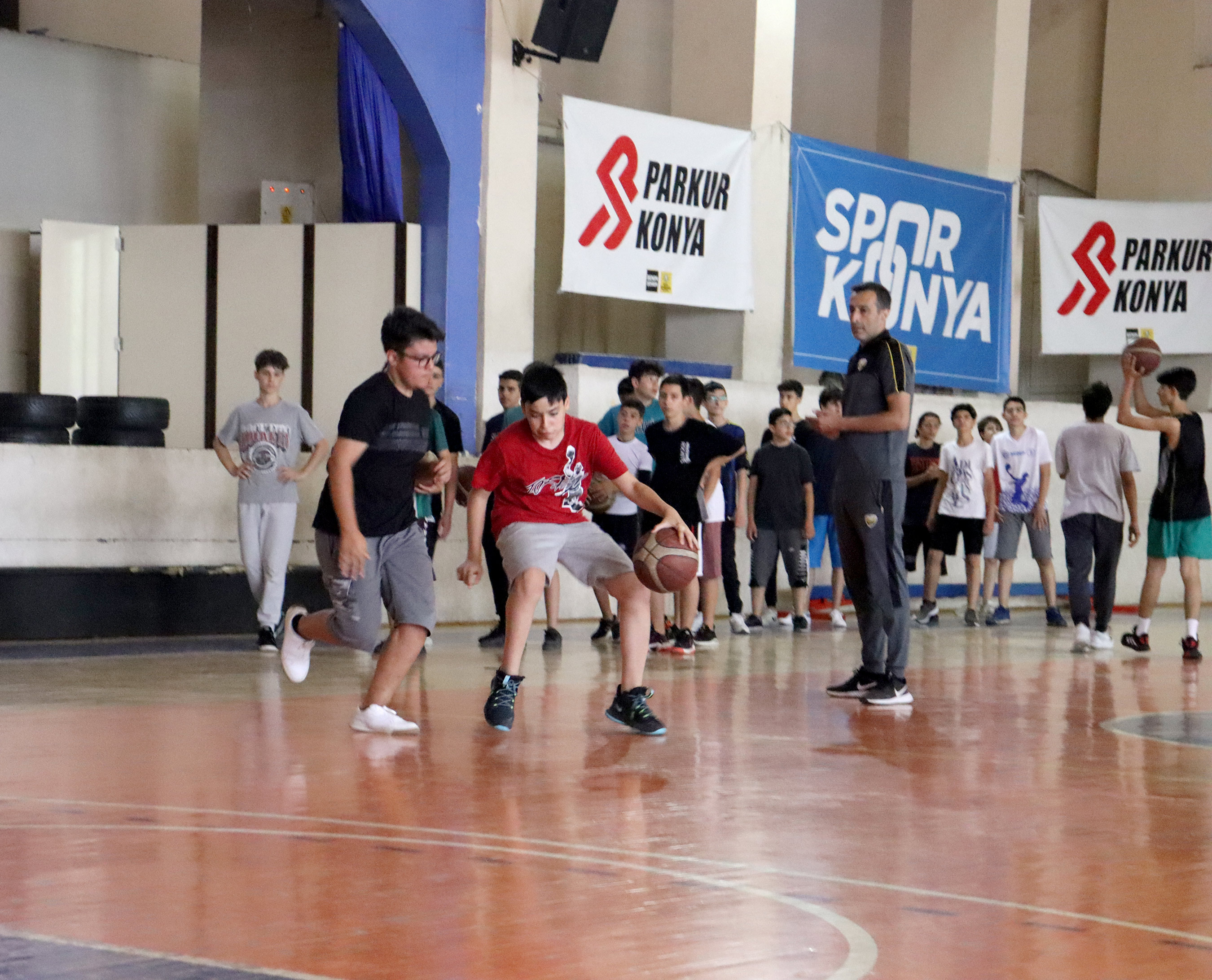 Konya Büyükşehir Basketbol Altyapı Seçmelerini Tamamladı