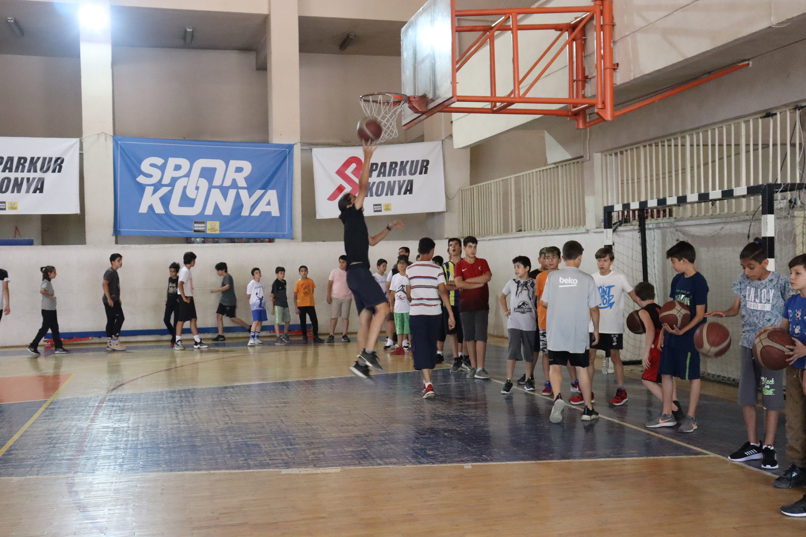 Konya Büyükşehir Basketbol Altyapı Seçmelerini Tamamladı