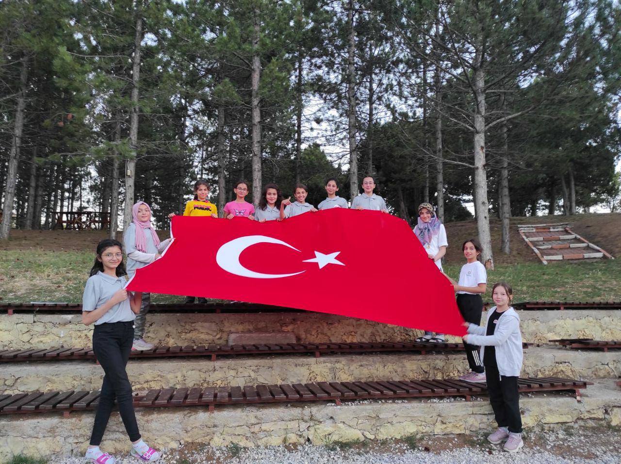 Bilgehane Öğrencileri 15 Temmuz Şehitleri'ni Andı