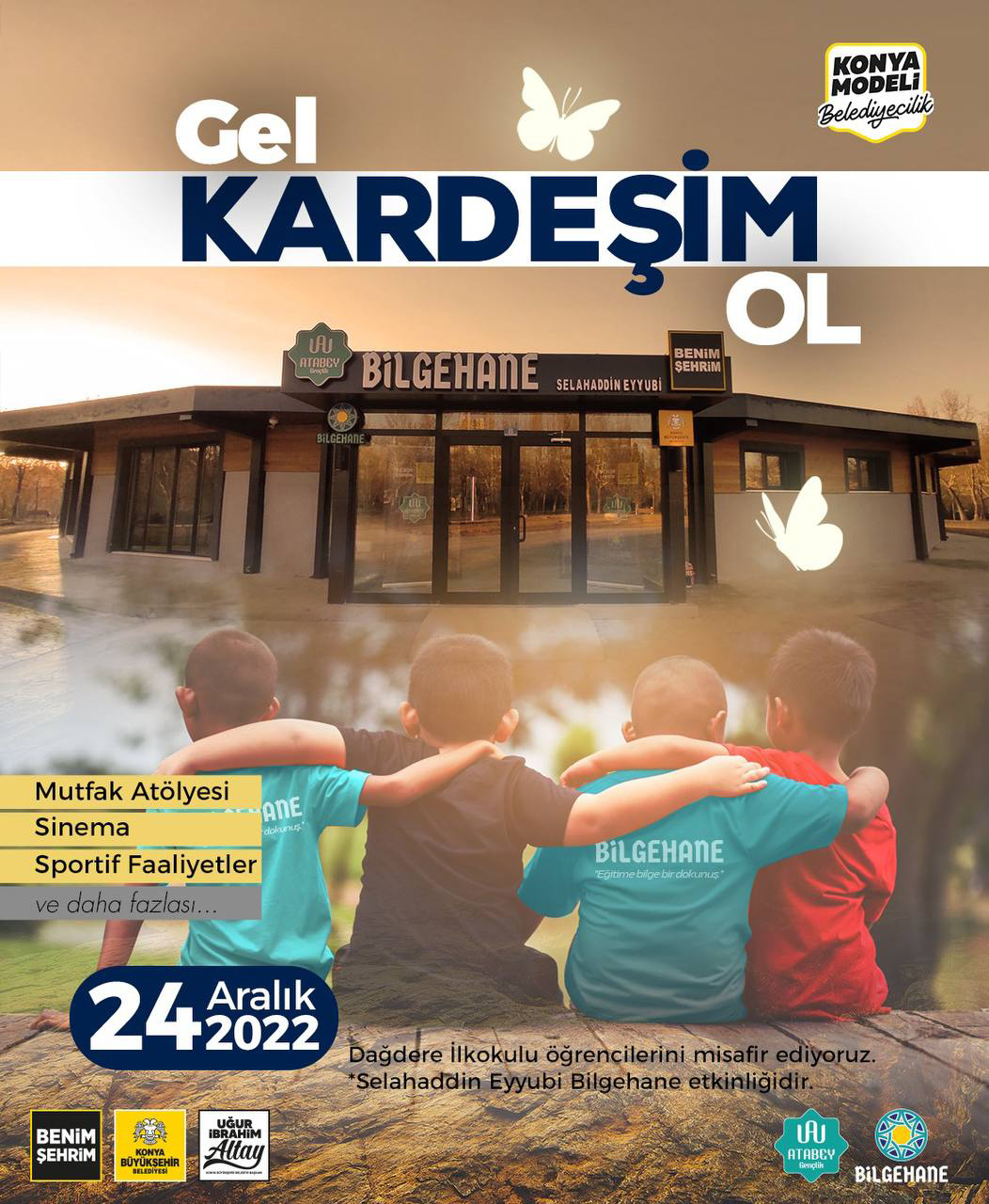 Bilgehaneler 'Gel Kardeşim Ol' Sloganıyla Okulları Ağırlıyor
