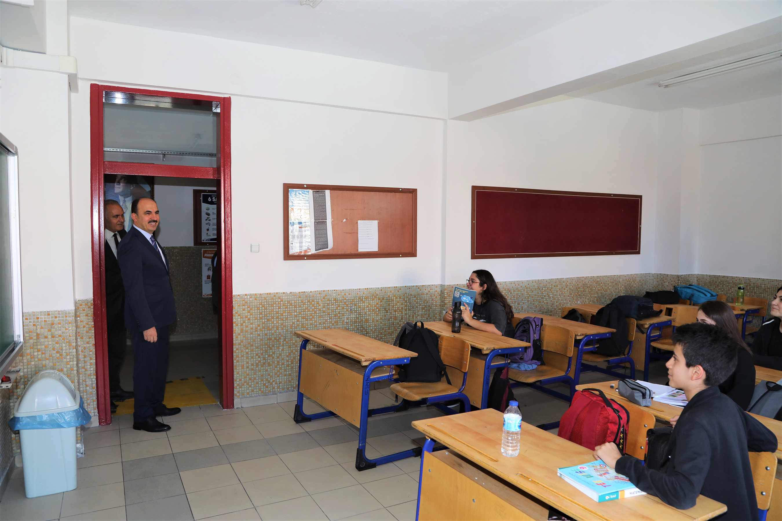 Başkan Altay Lise Öğrencileriyle Buluştu