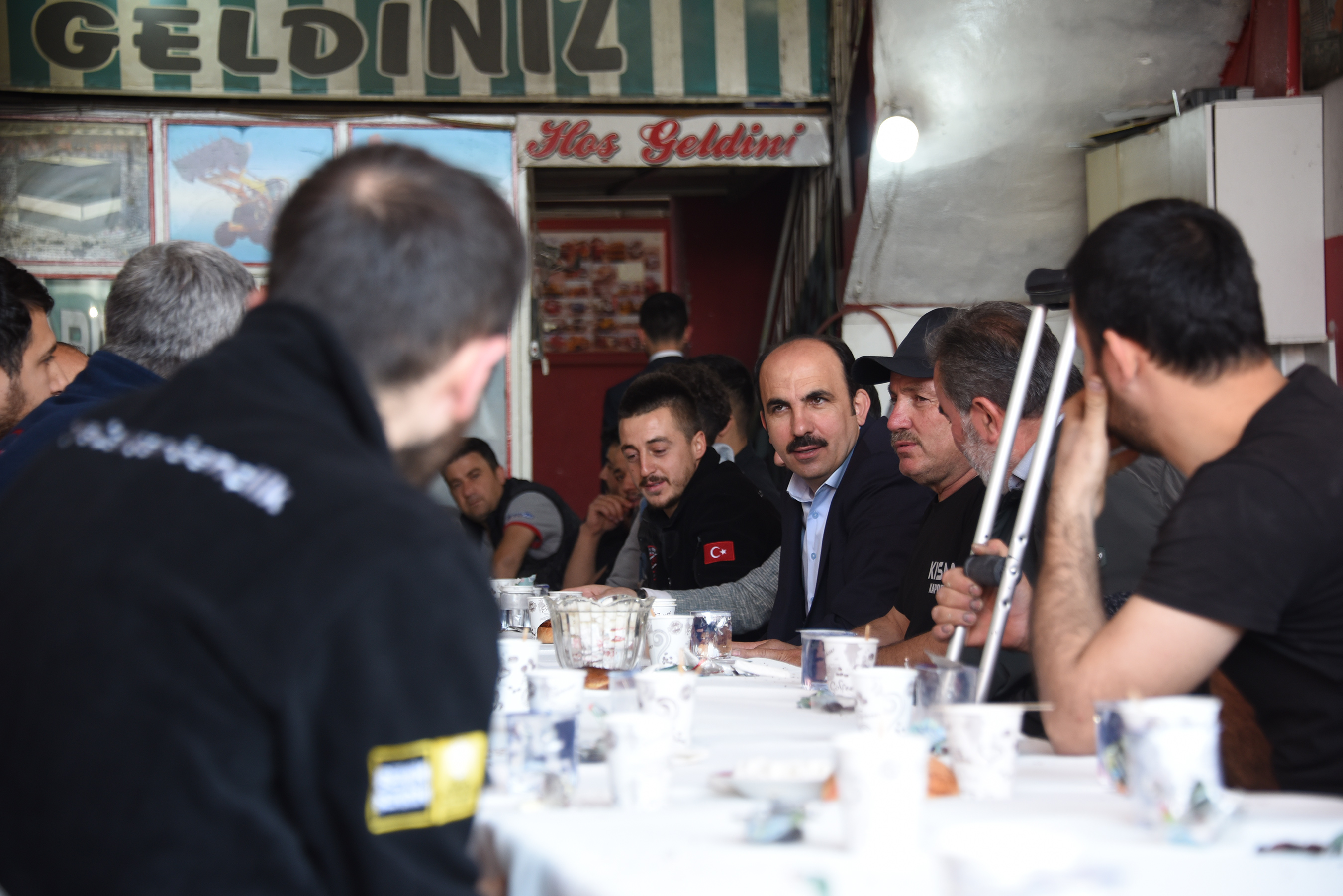 Başkan Altay Çalışan Gençlerle Anadolu Sanayi'nde Buluştu