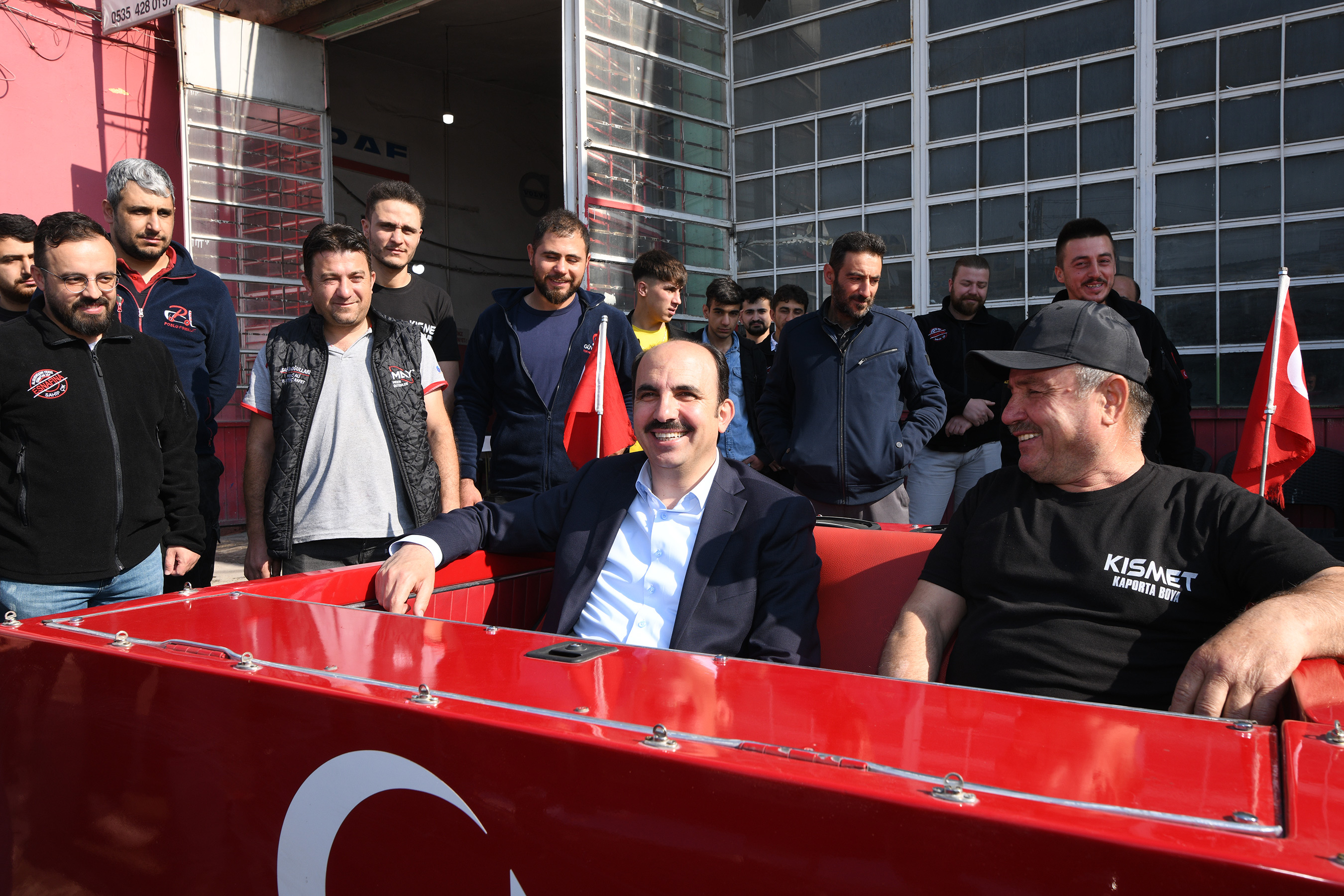 Başkan Altay Çalışan Gençlerle Anadolu Sanayi'nde Buluştu